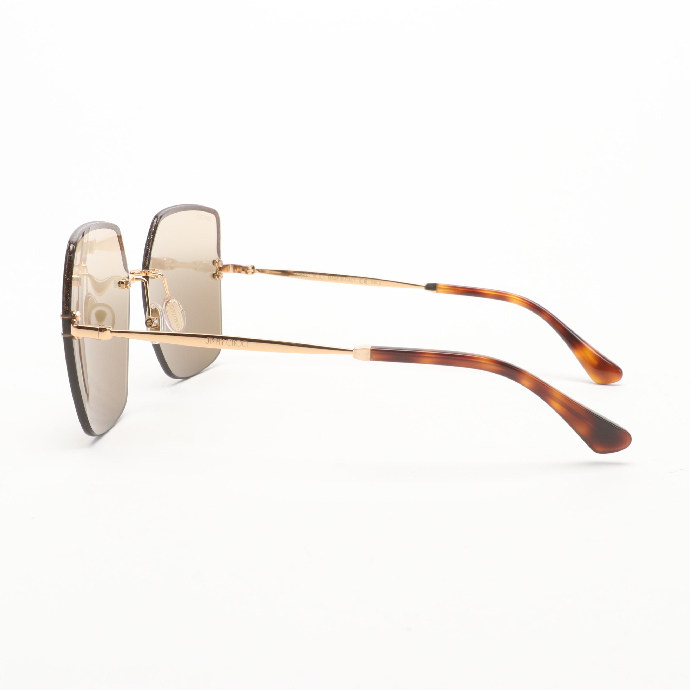 Jimmy Choo Tavi/S Sunglasses with Case EBTH