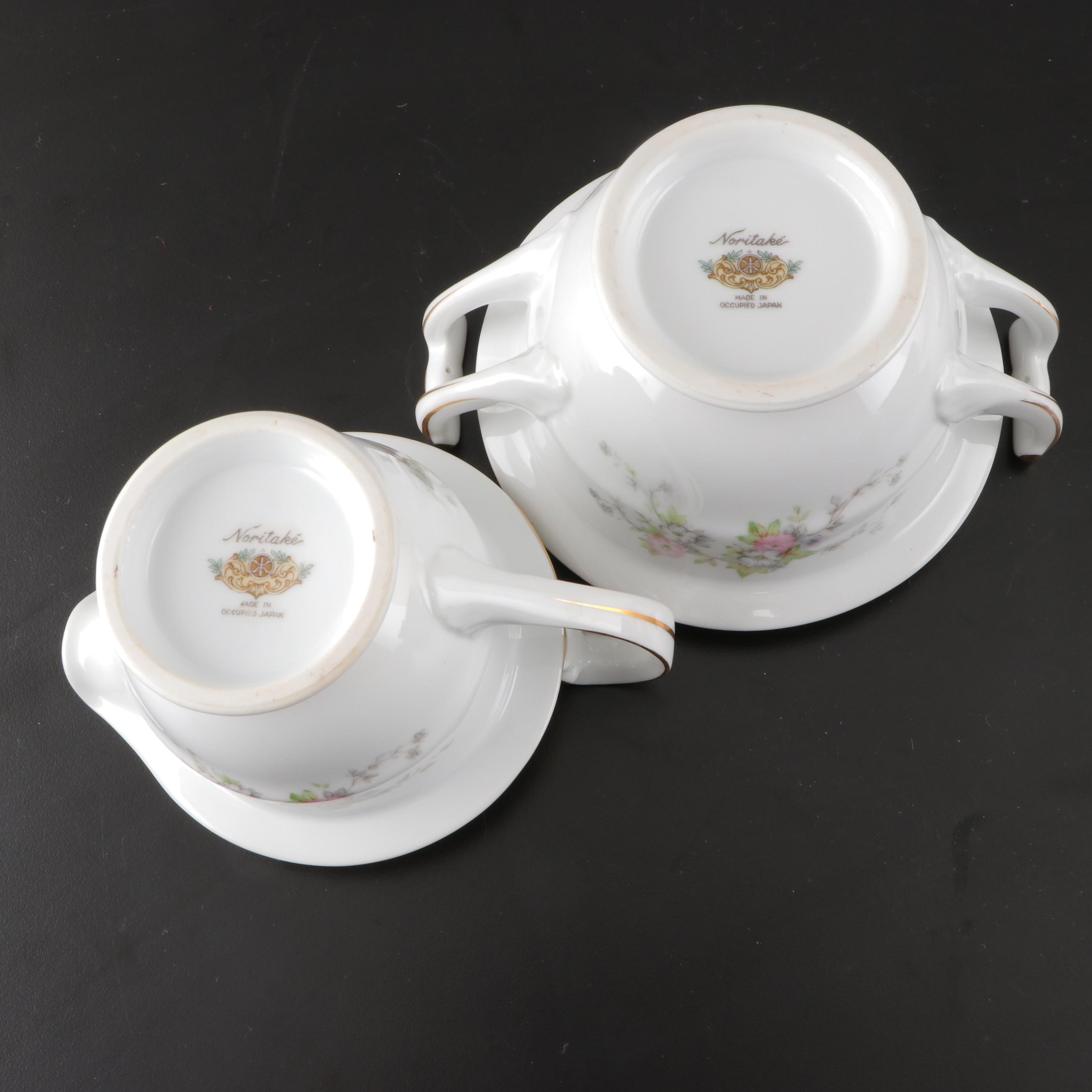 Noritake Japanese Bone China "Touraine" Dinnerware and Serving Pieces
