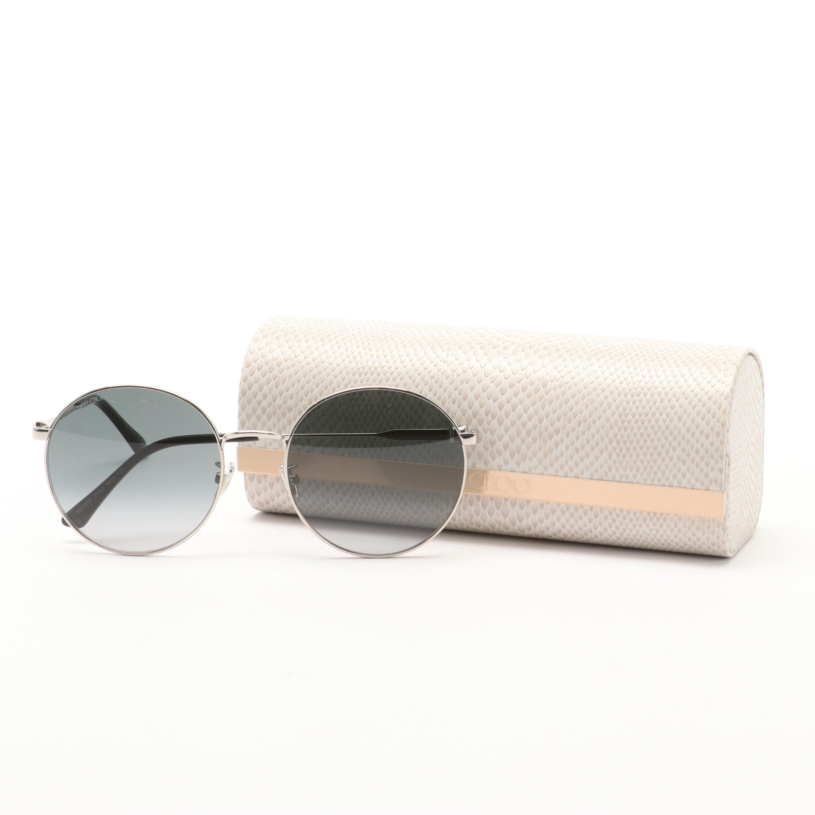 Jimmy Choo Kat/G/SK Sunglasses with Case EBTH