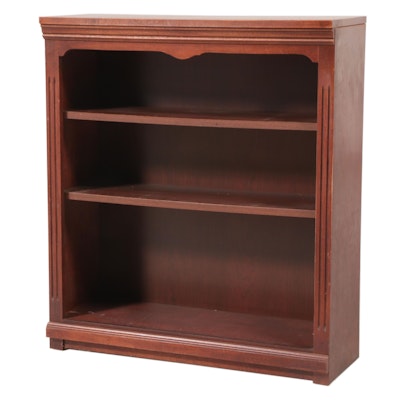 Riverside Furniture Federal Style Mahogany-Stained Bookcase