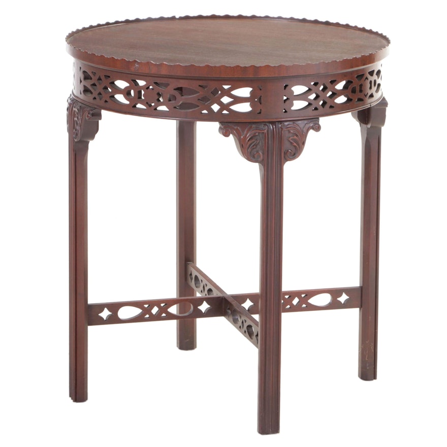 Imperial Furniture Co. George III Style Mahogany Side Table