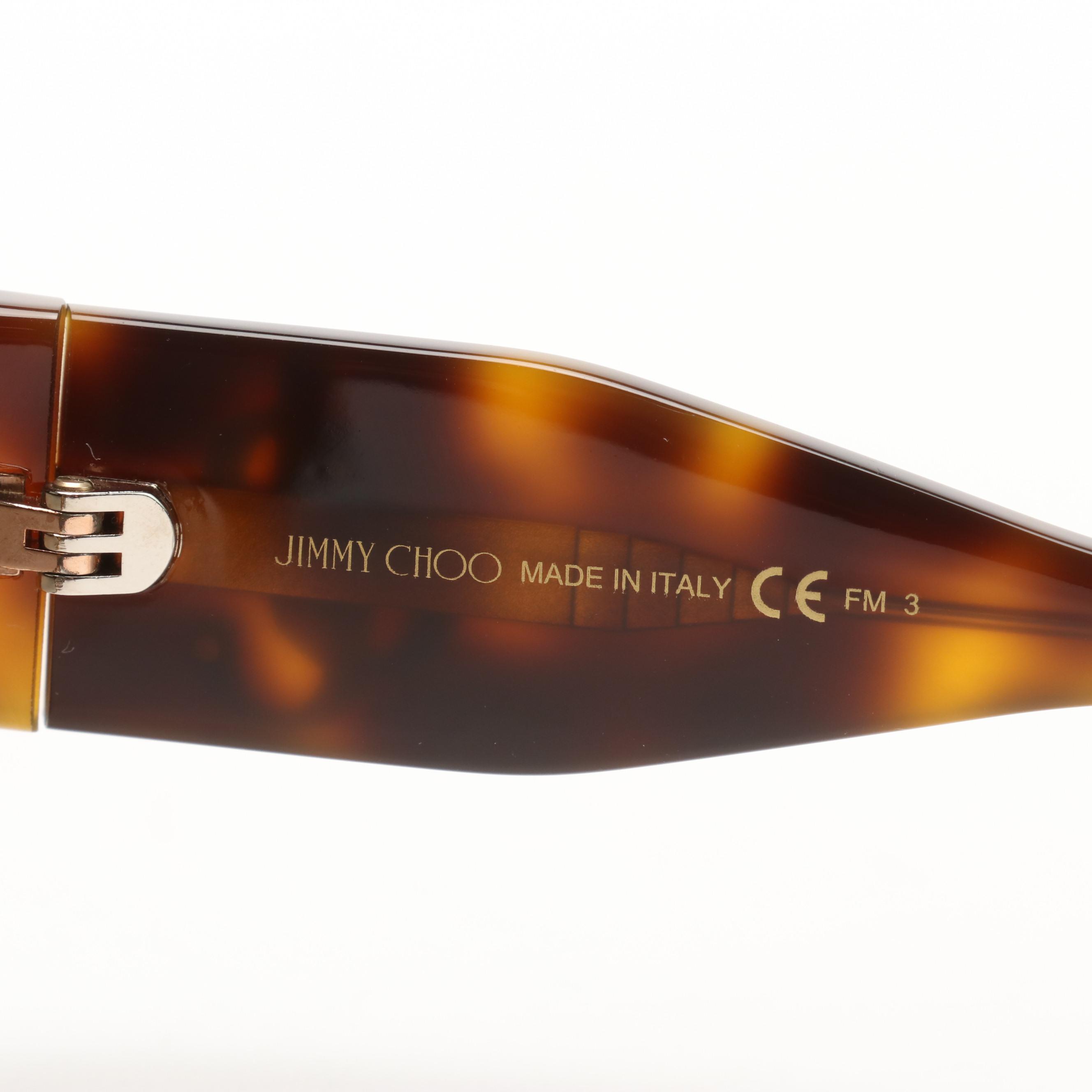 Jimmy Choo Tara/S Sunglasses with Case EBTH