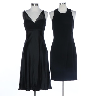 Ann Taylor and Tahari Sleeveless Dresses
