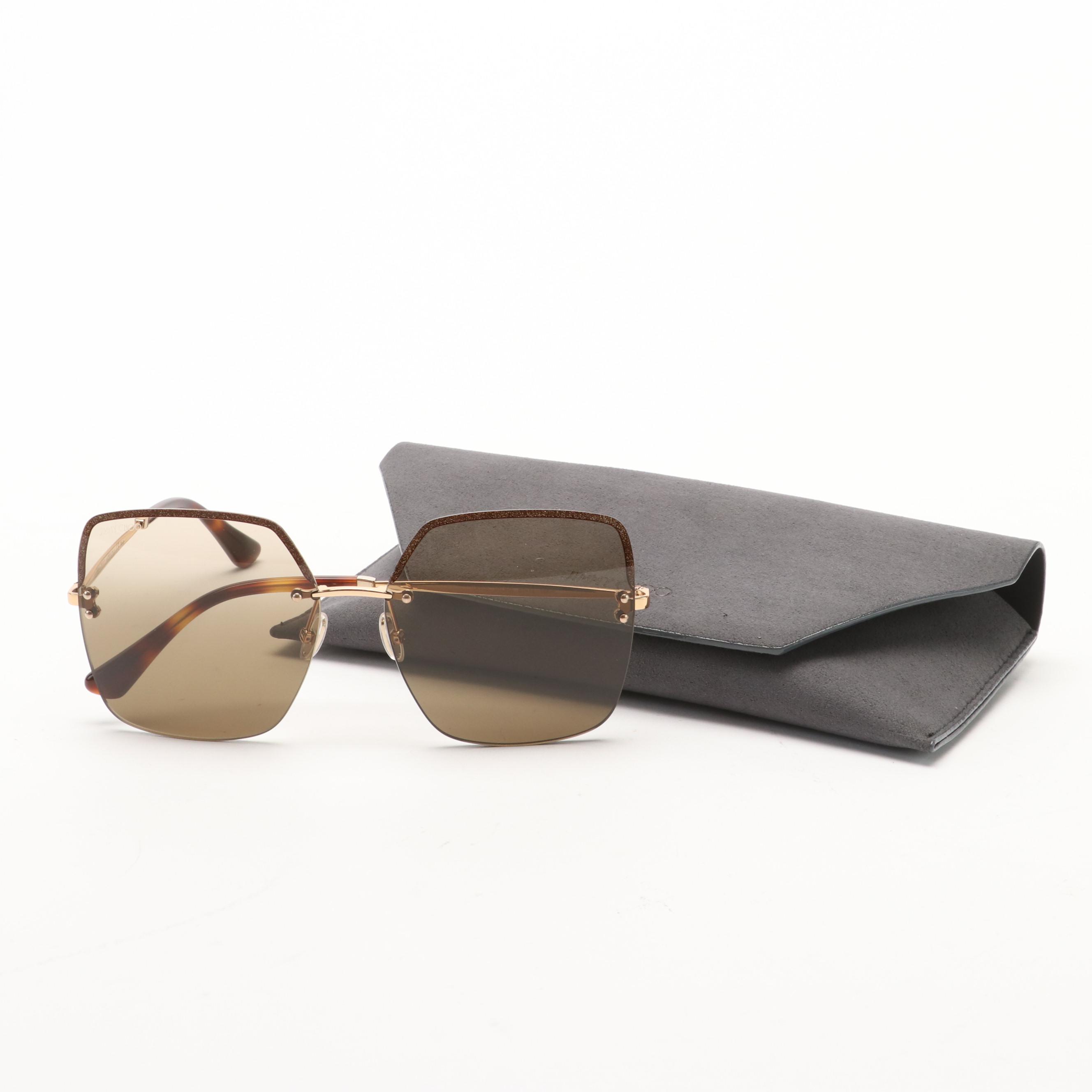 Jimmy Choo Tavi/S Sunglasses with Case EBTH