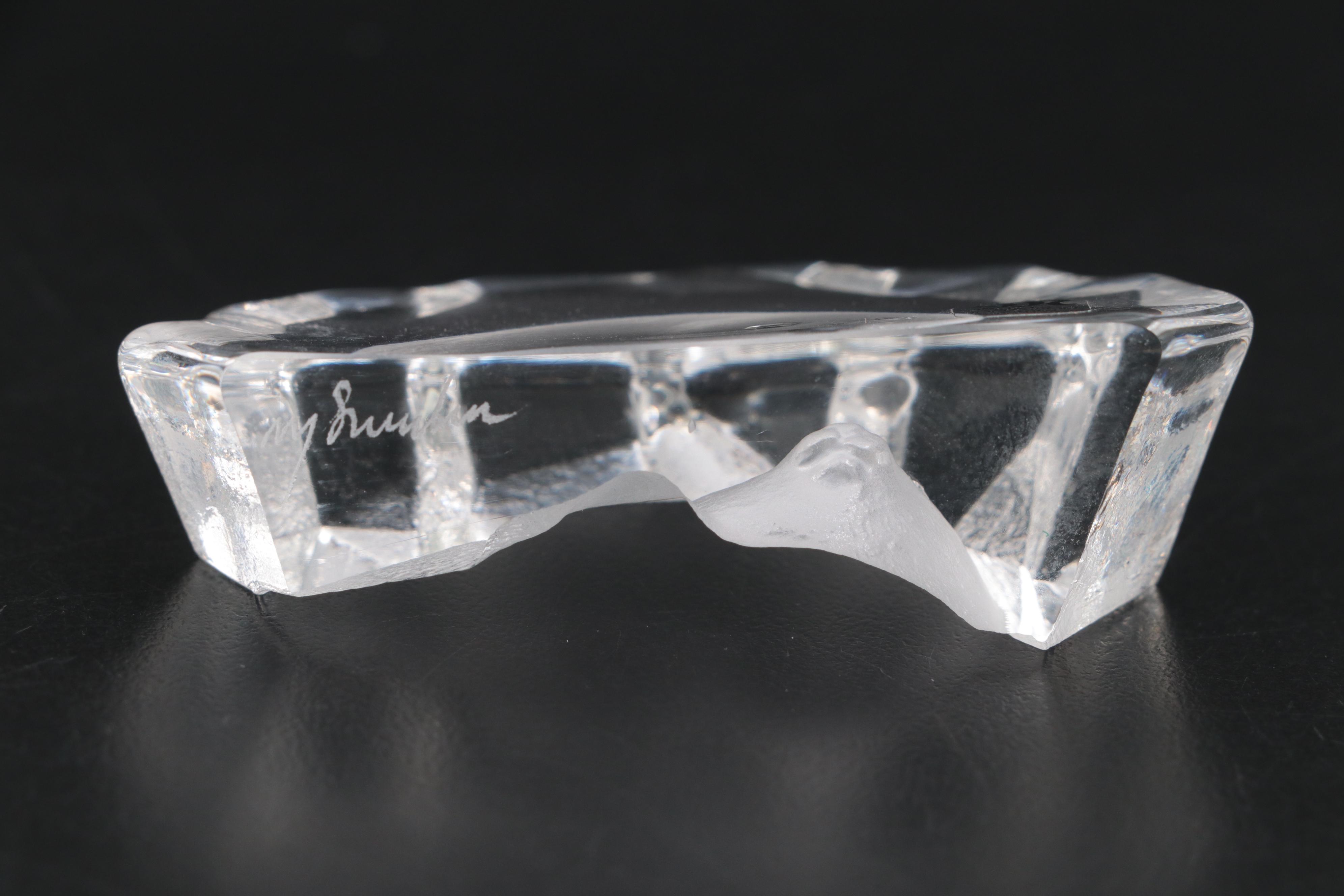 Mats Jonasson and 3D Laser Cut Crystal Paperweights EBTH