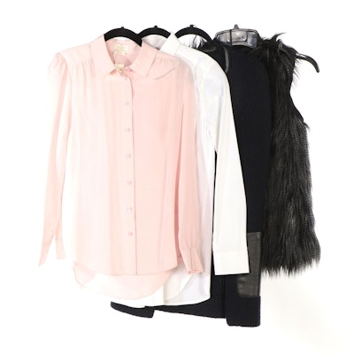 Kate Spade, Ann Taylor and Lanvin for H&M Shirts, Vest and Cardigan