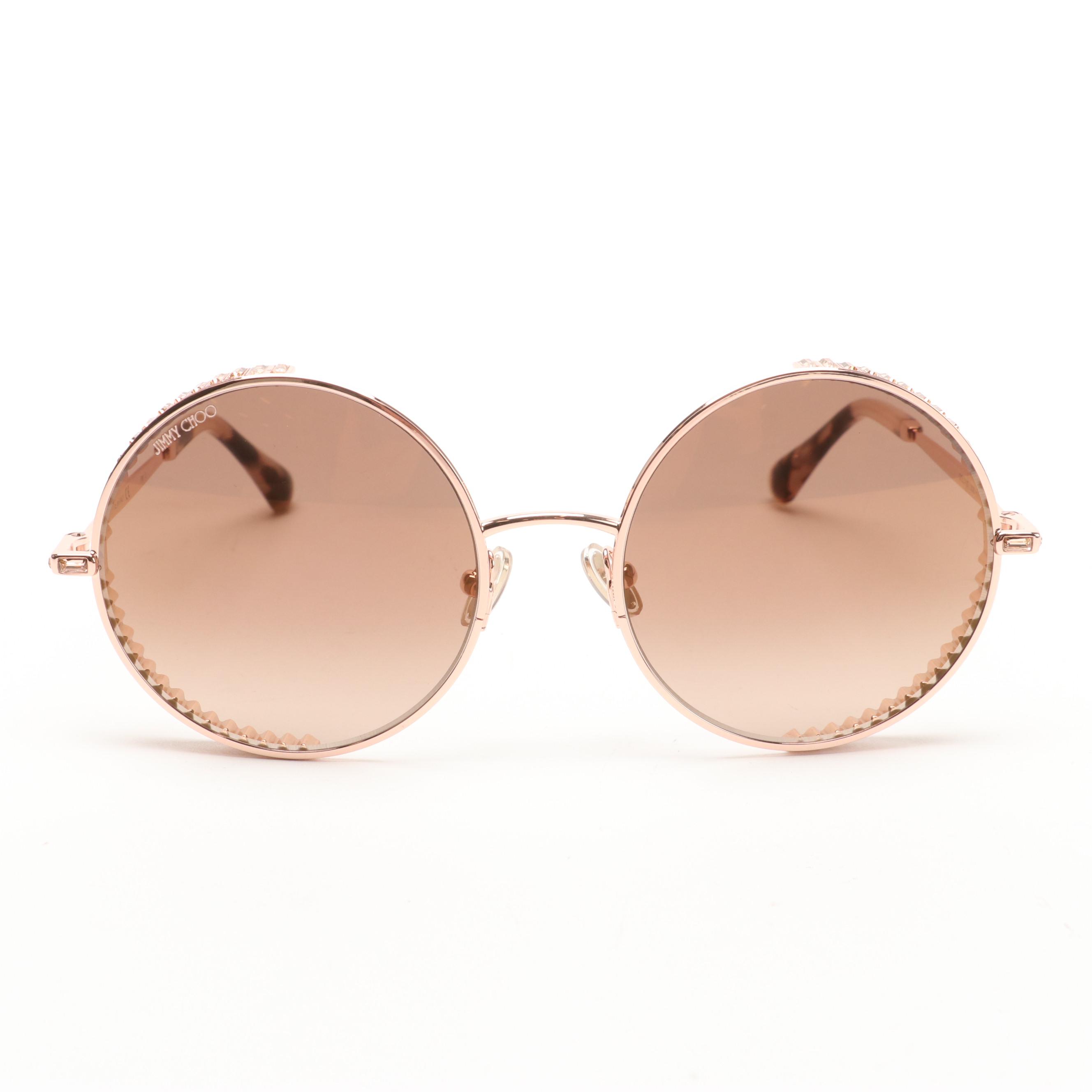 Jimmy Choo Goldy/S Sunglasses with Case EBTH