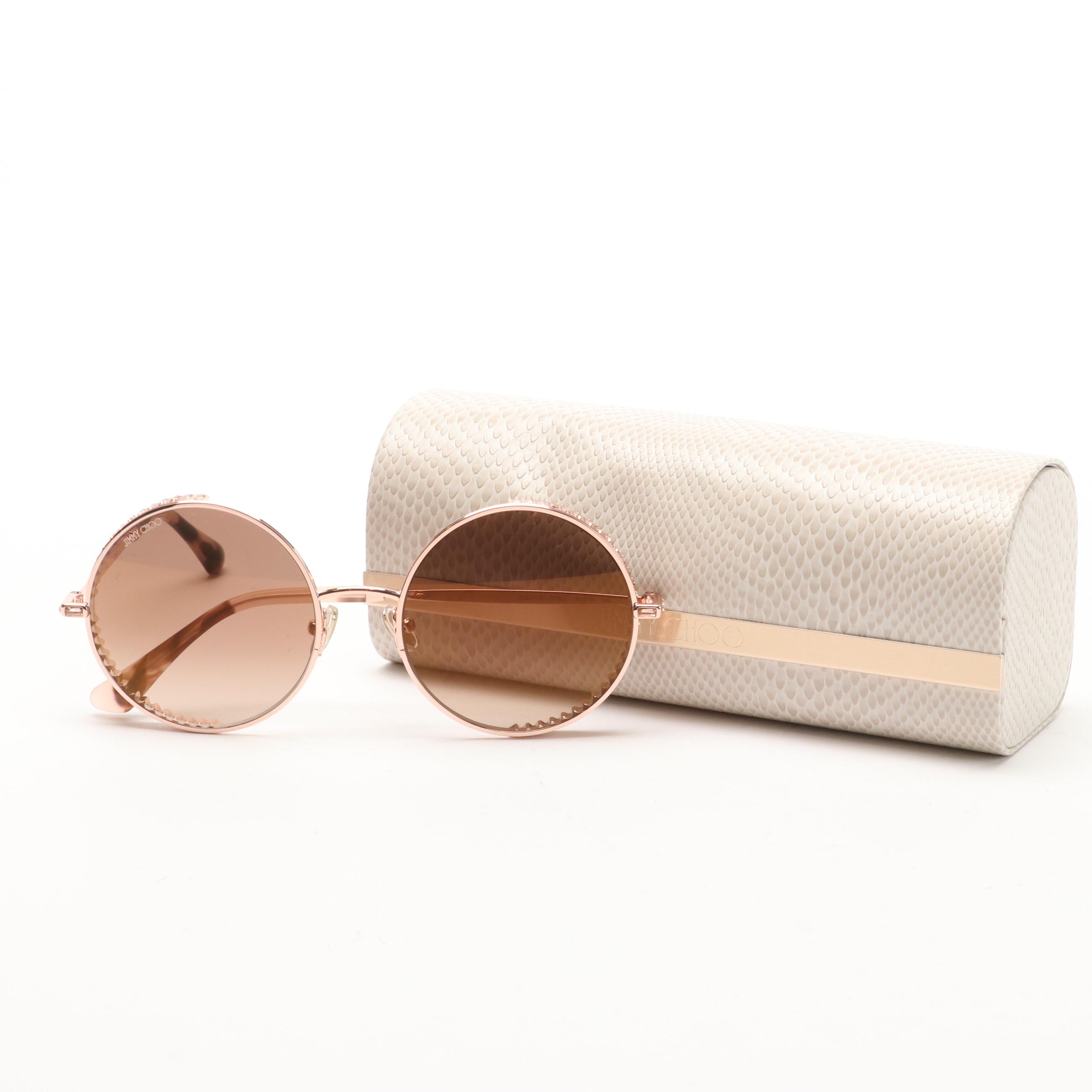 Jimmy Choo Goldy/S Sunglasses with Case EBTH