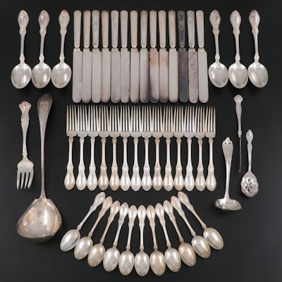 Rogers & Bro and Other Silver Plate Flatware and Serving Utensils