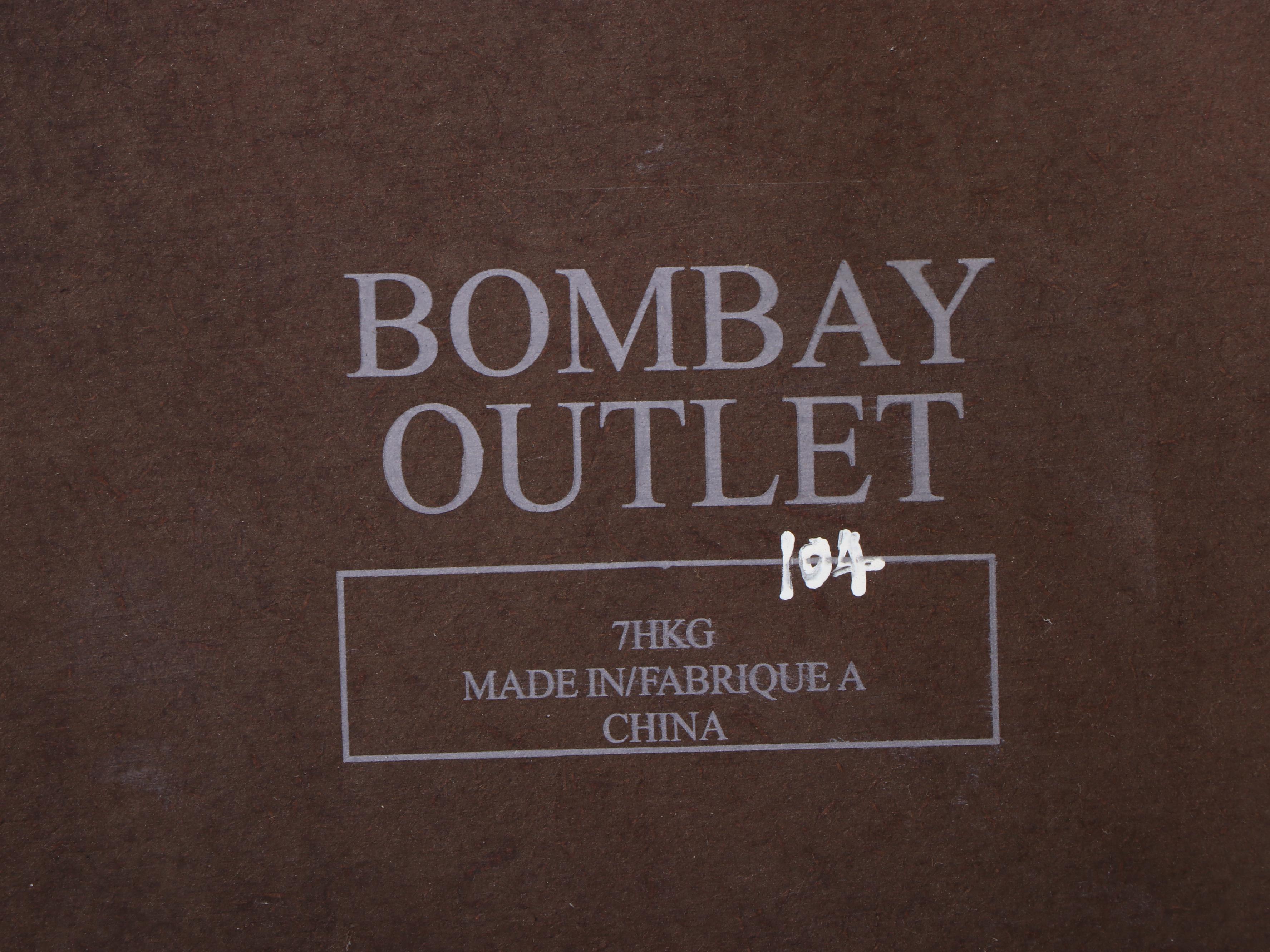 Bombay Outlet Classical Style Demilune Side Table EBTH