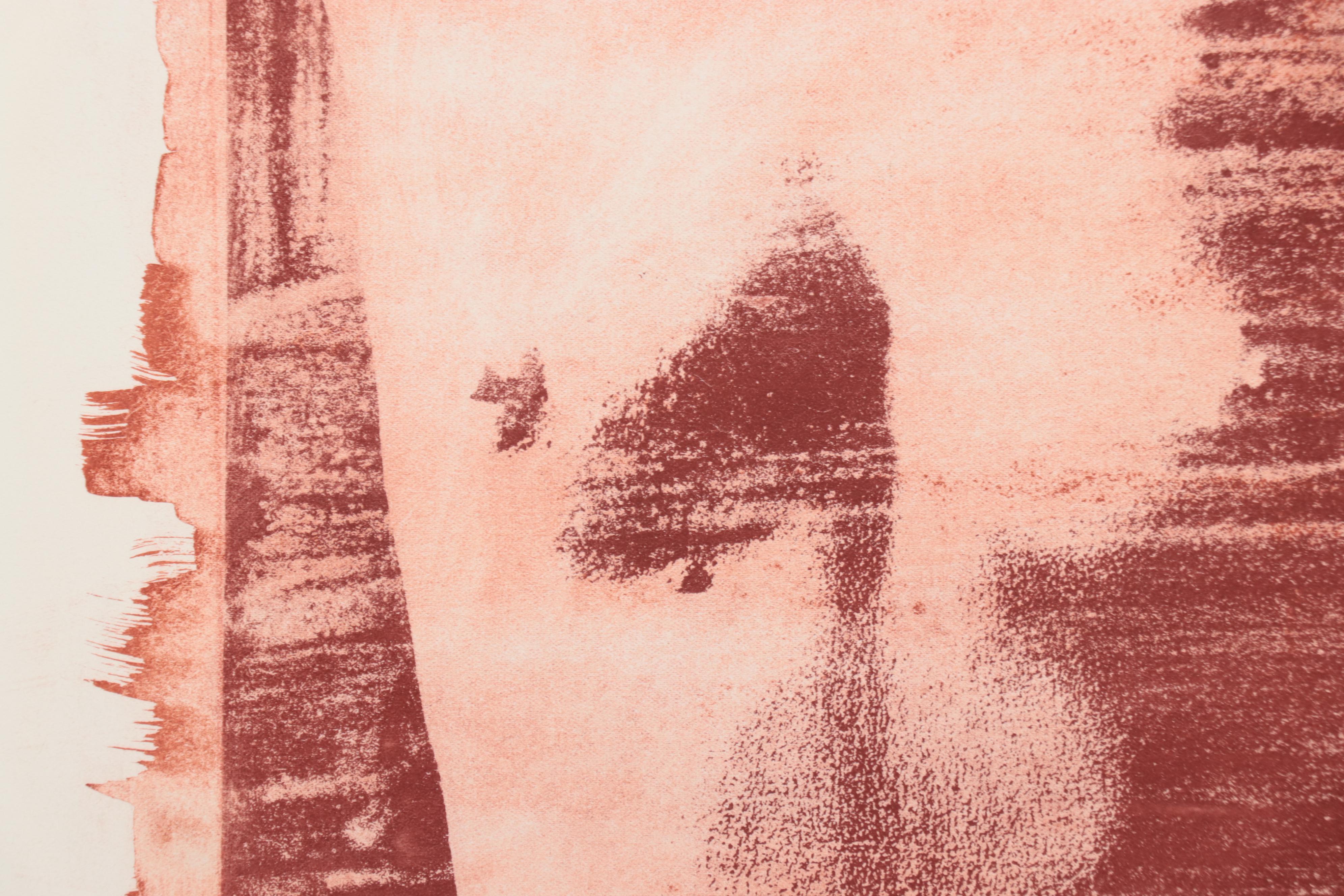 Figurative Gum Print Photograph, 1969 EBTH