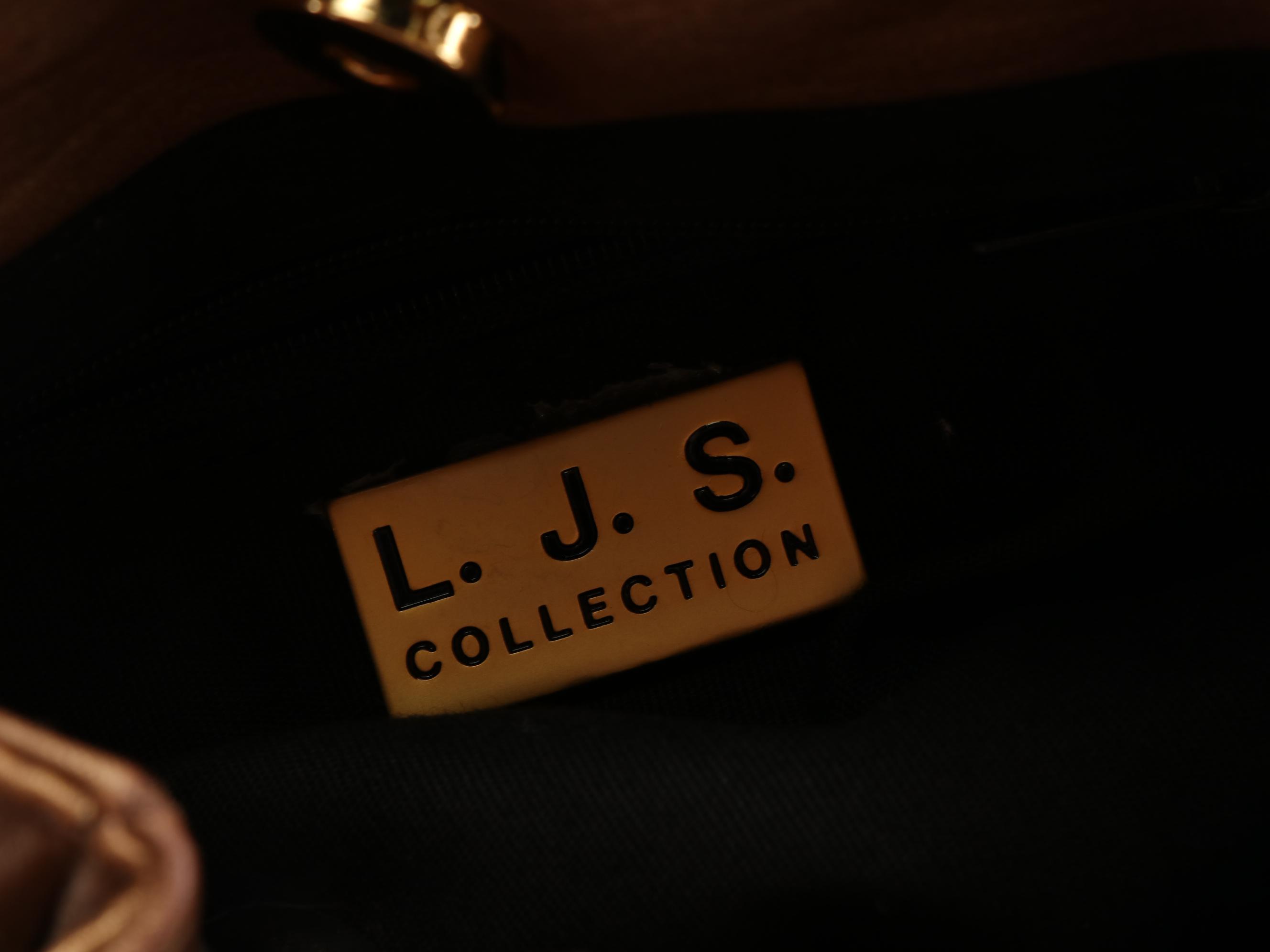 Sharif Shoulder Bag in Patchwork Leather and L.J.S. Collection