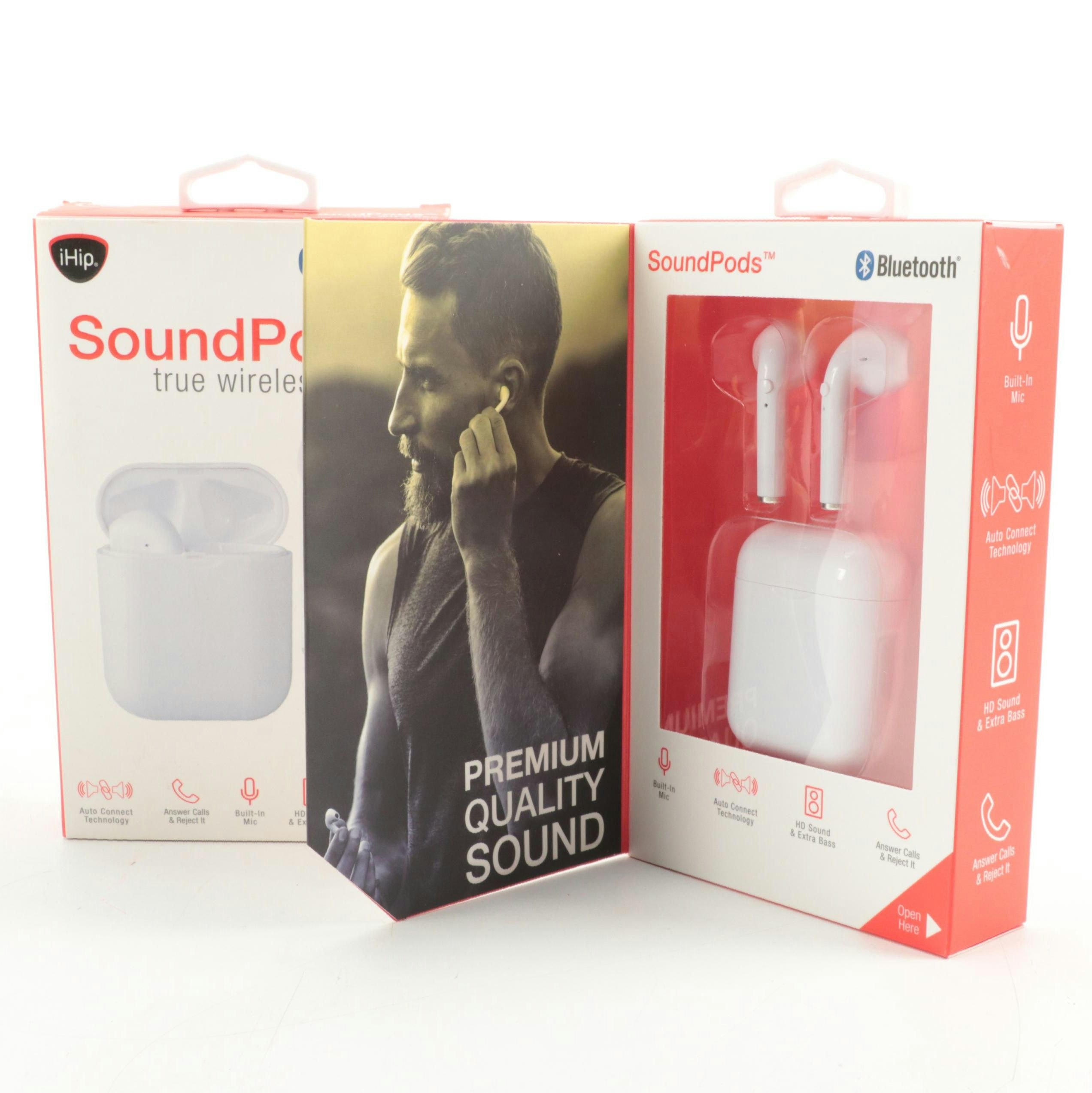 thumbnail image 2 of New Orleans Saints IHip Premium Audio Earphones – Officially Team-Colored Earbuds For IPhone/iPod 2 of 3
