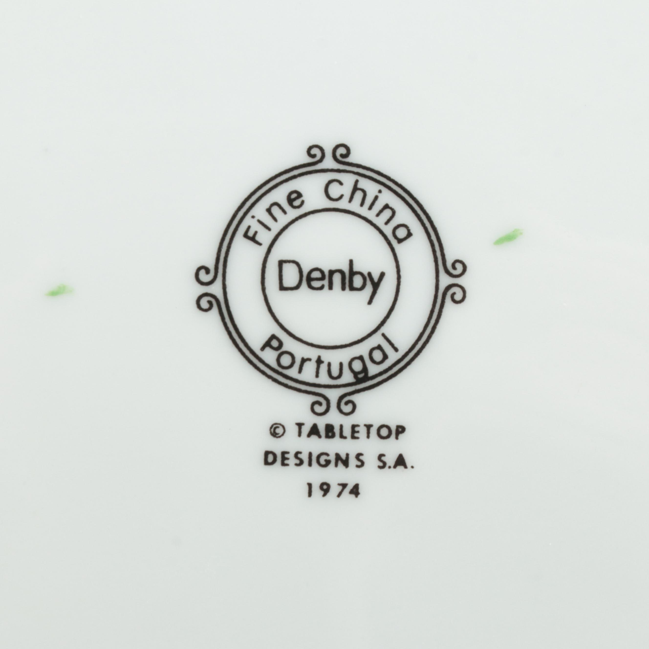 Denby Ceramic "Wonderland" Oval Serving Bowls EBTH