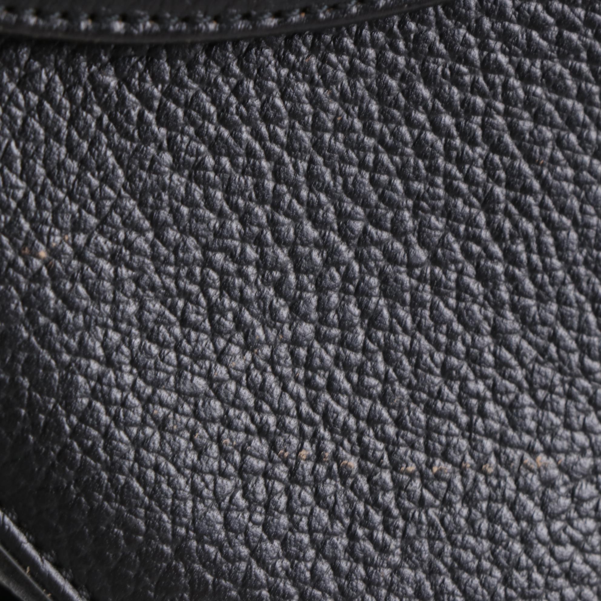 Burberry Pebbled Leather Flap Shoulder Bag EBTH