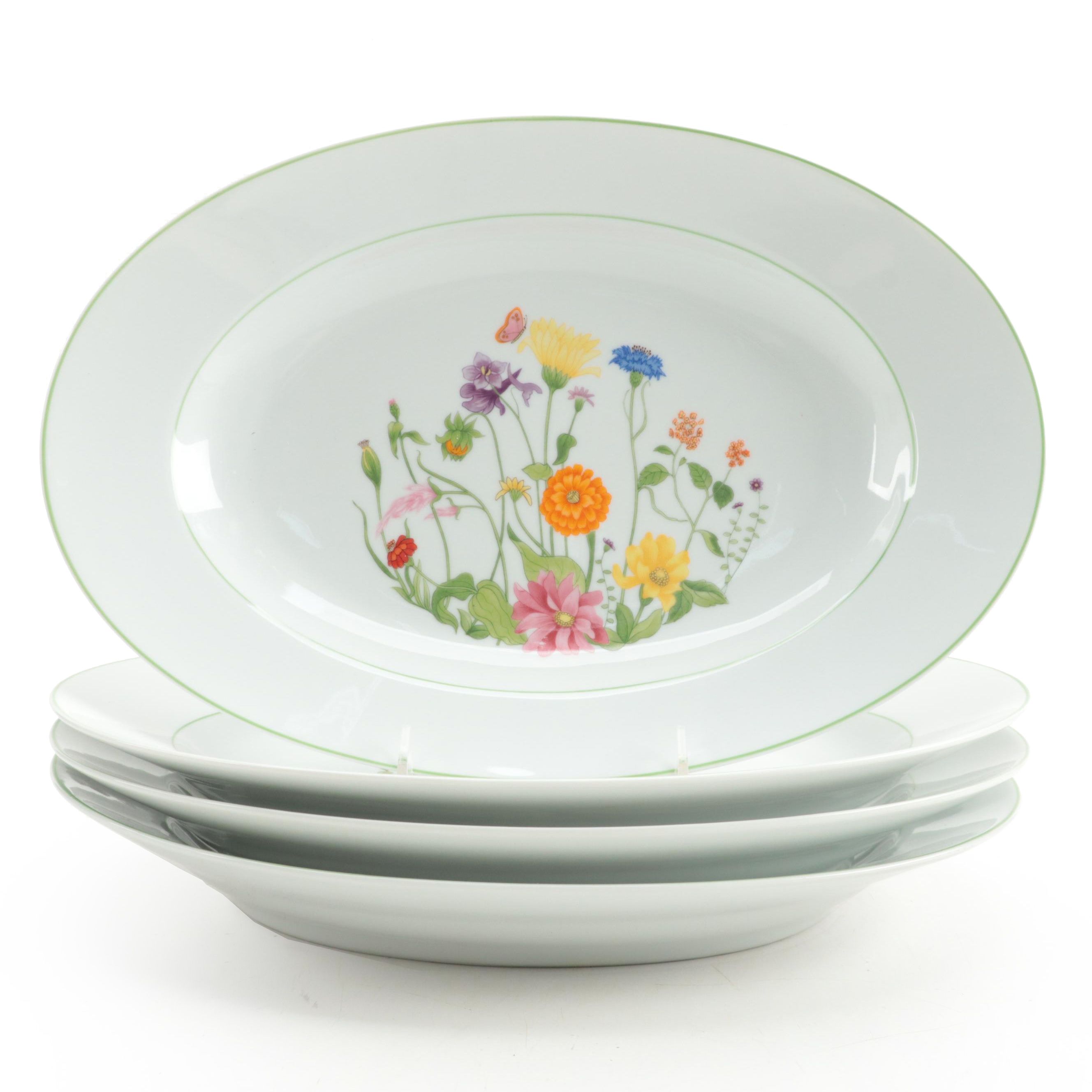 Denby Ceramic "Wonderland" Oval Serving Bowls EBTH