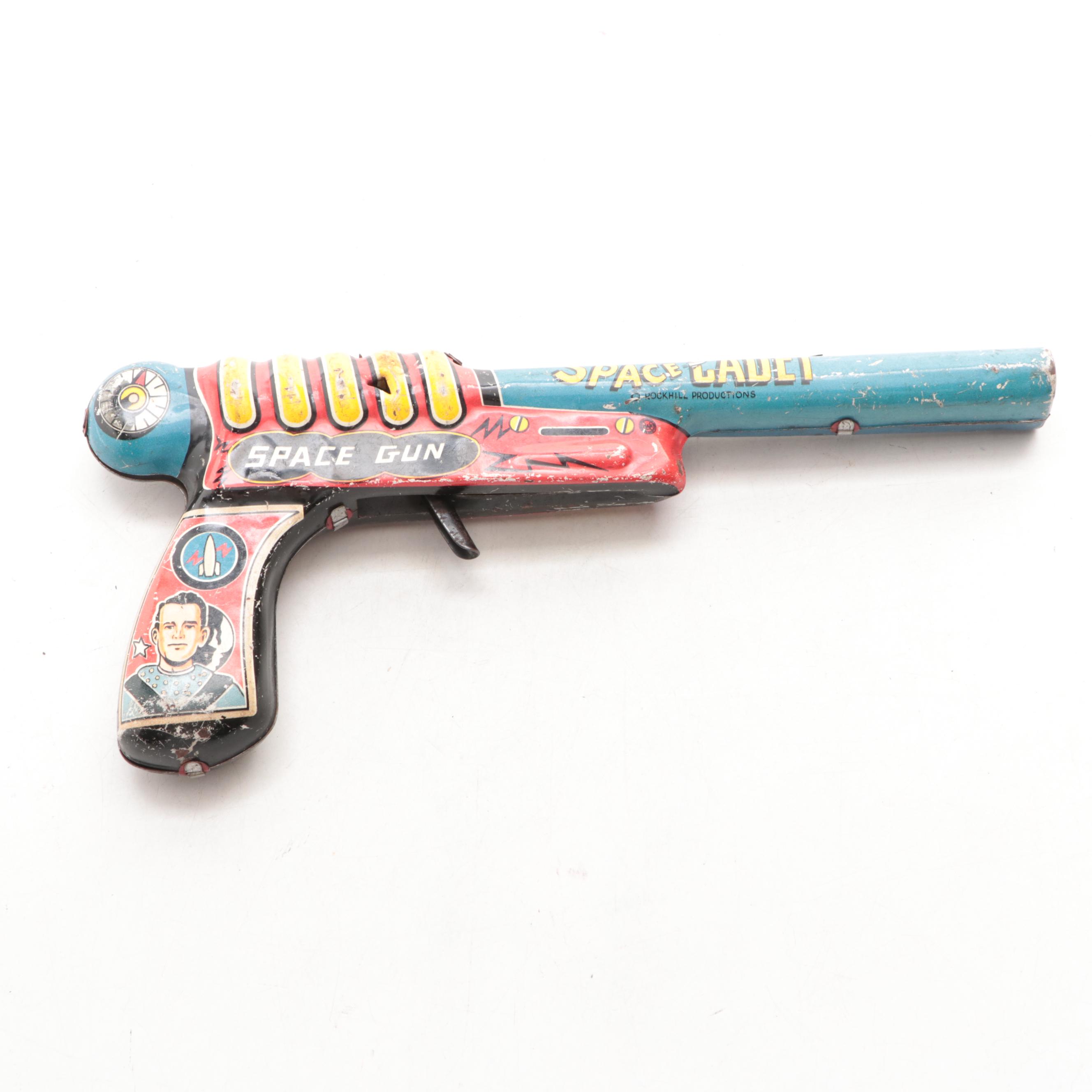 Rockhill and Nomura Tin Lithograph Space Gun Toys, Mid20th Century EBTH