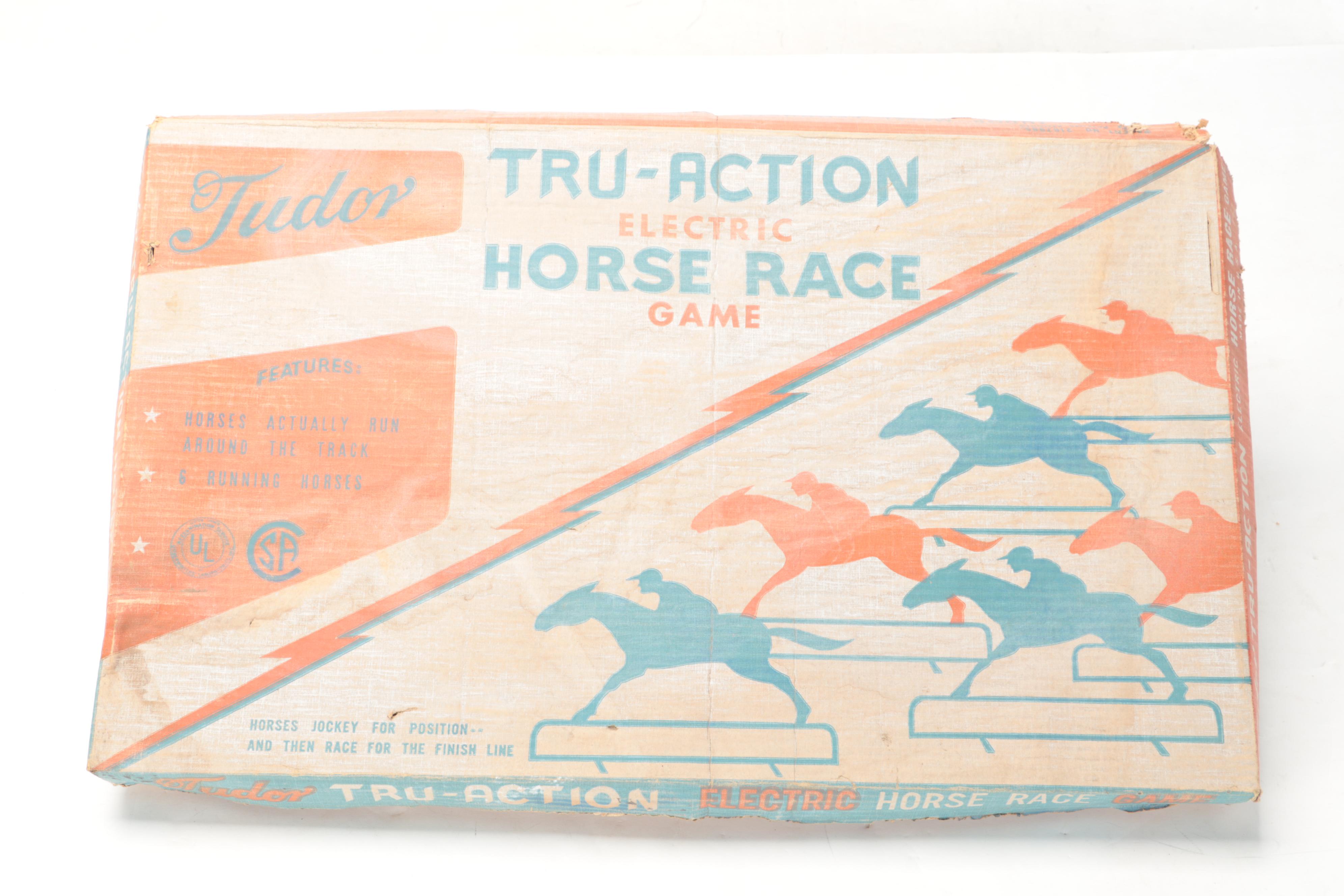 Tudor TruAction Electric Horse Race Game, 1960s EBTH