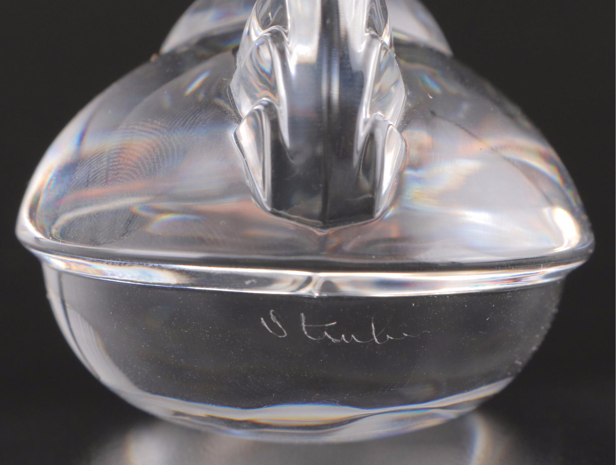 Steuben Art Glass Hand Coolers and Animals Figurines EBTH