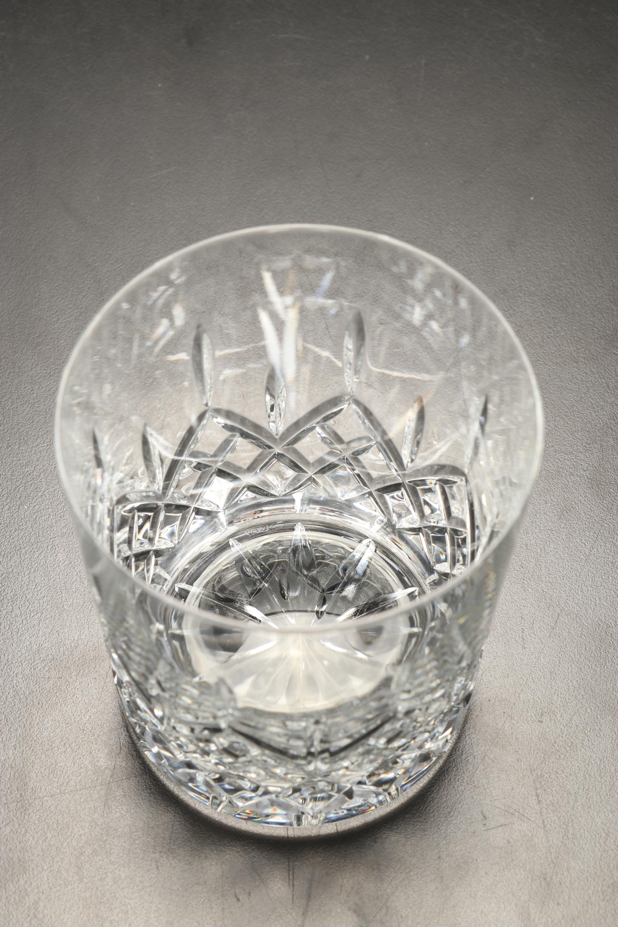 Galway Crystal "Longford" Old Fashioned Glasses EBTH