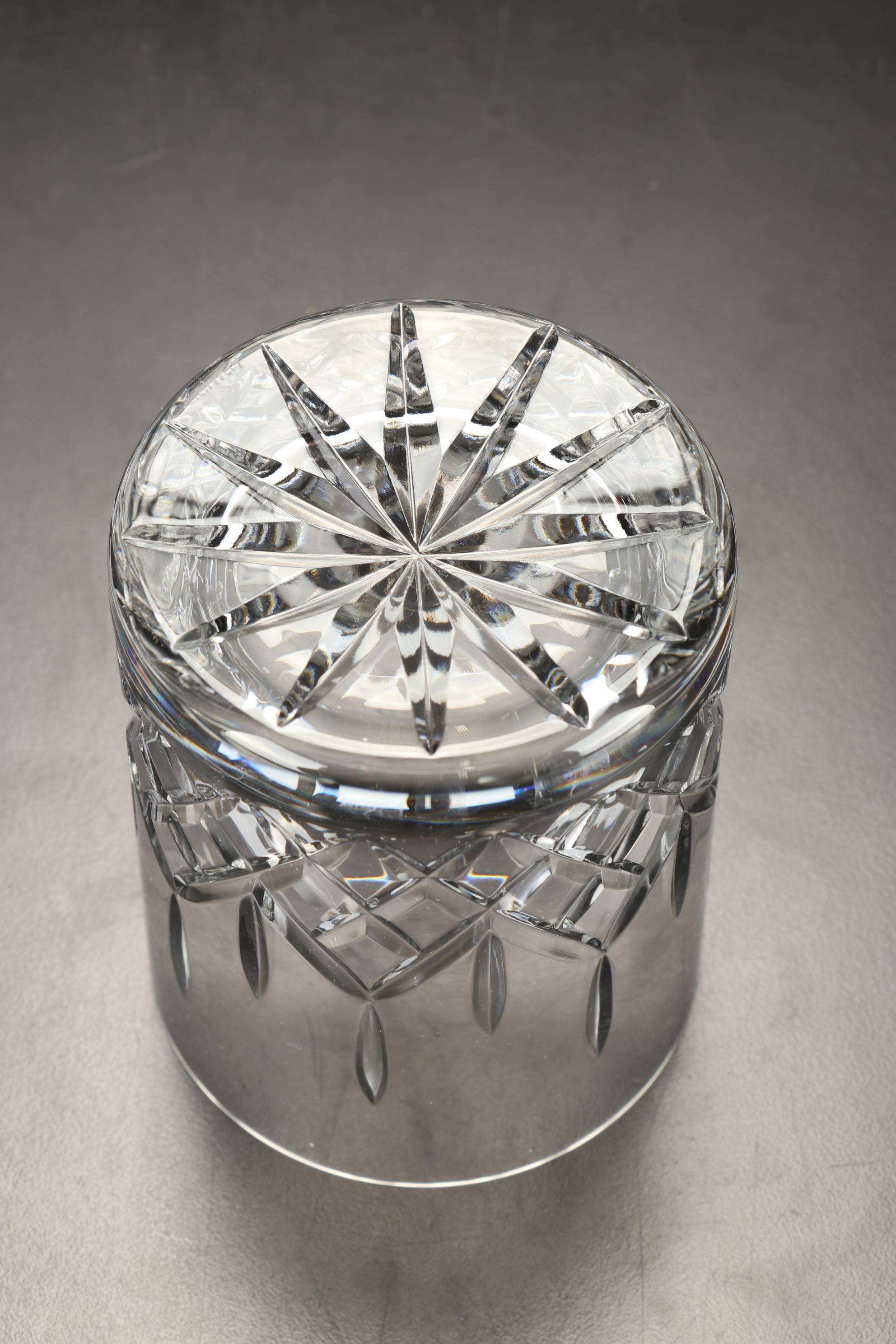 Galway Crystal "Longford" Old Fashioned Glasses EBTH