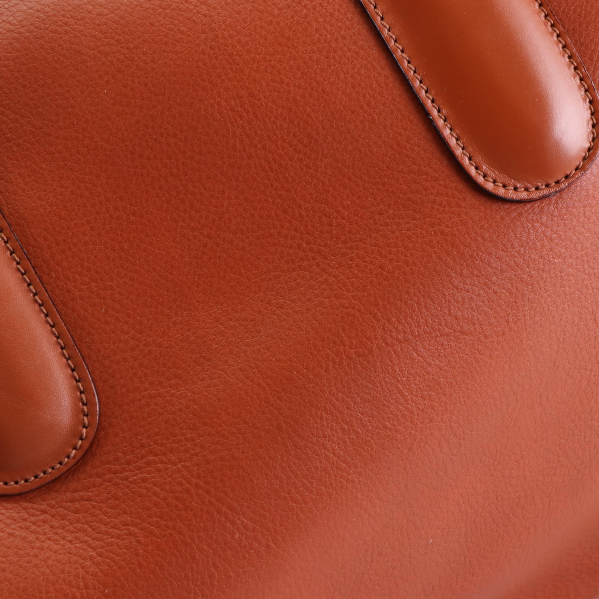 Gucci Locking Weekender Duffle Bag in Leather EBTH