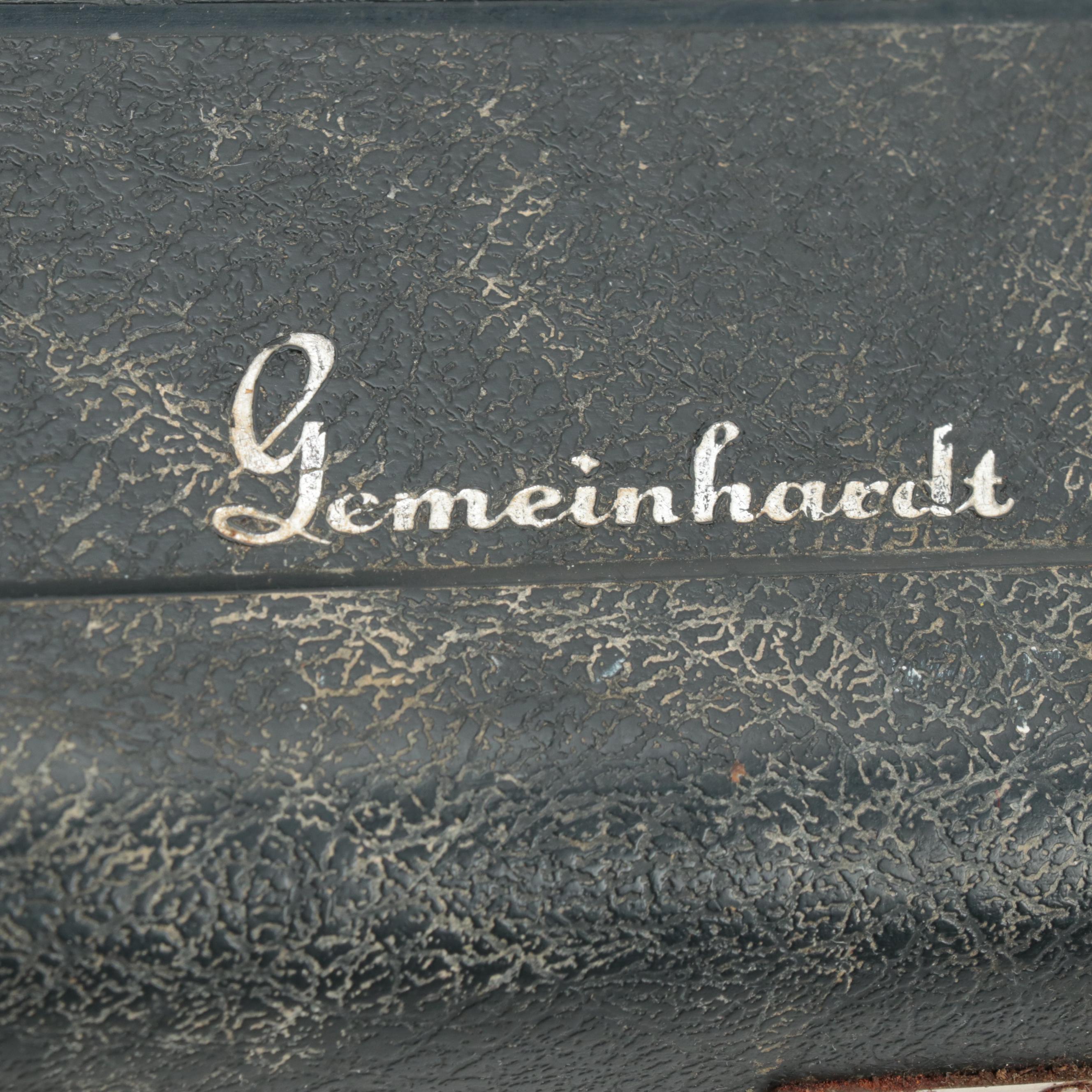 Bundy Selmer Resonite Goldentone 3 and Gemeinhardt Flute EBTH