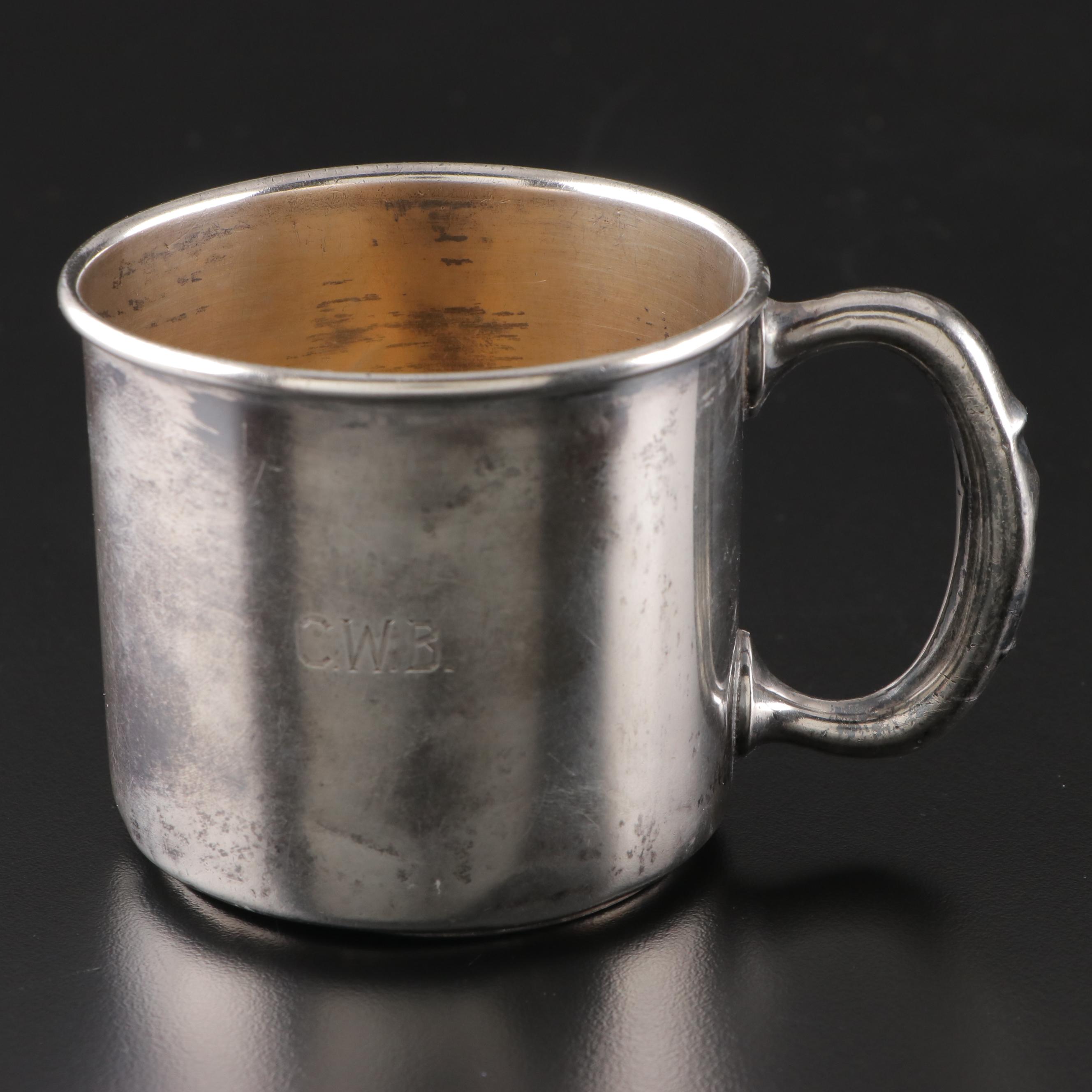 Webster Co. Sterling Silver Baby Cup EBTH