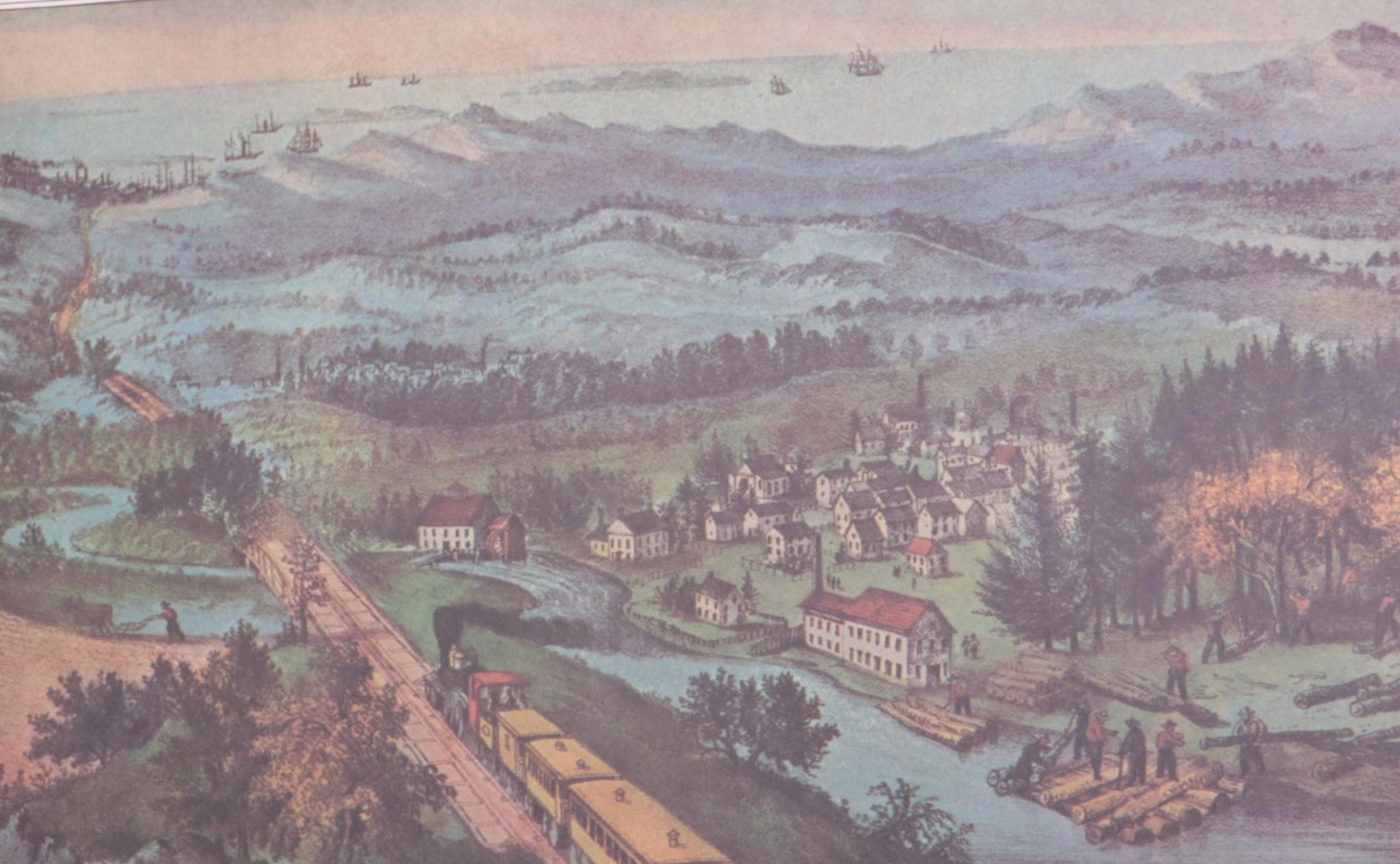 Illustrated "Currier and Ives' America" Edited by Colin Simkin, 1952 EBTH