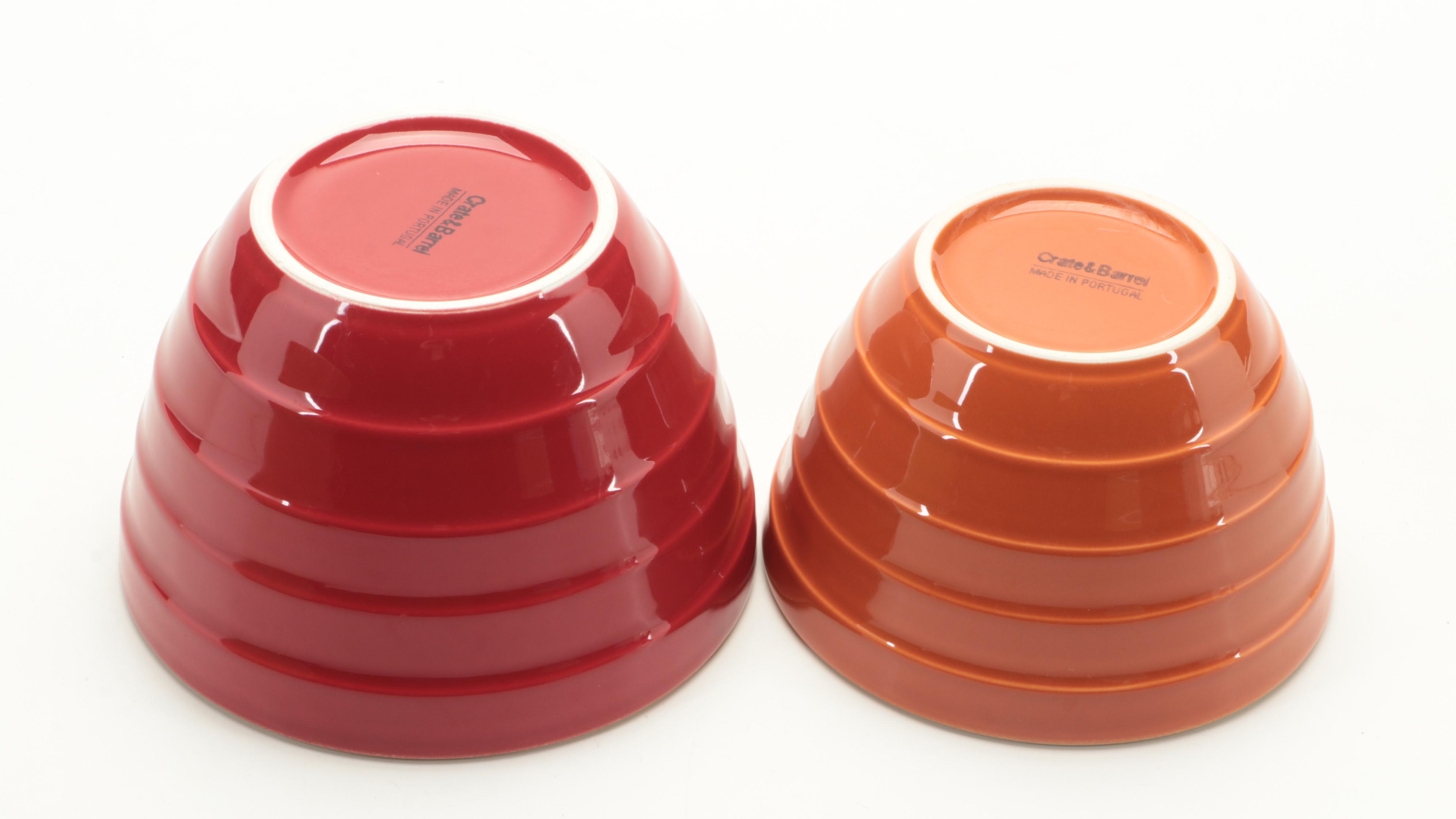 Crate and Barrel "Parker" Nesting Bowls, 20082012 EBTH