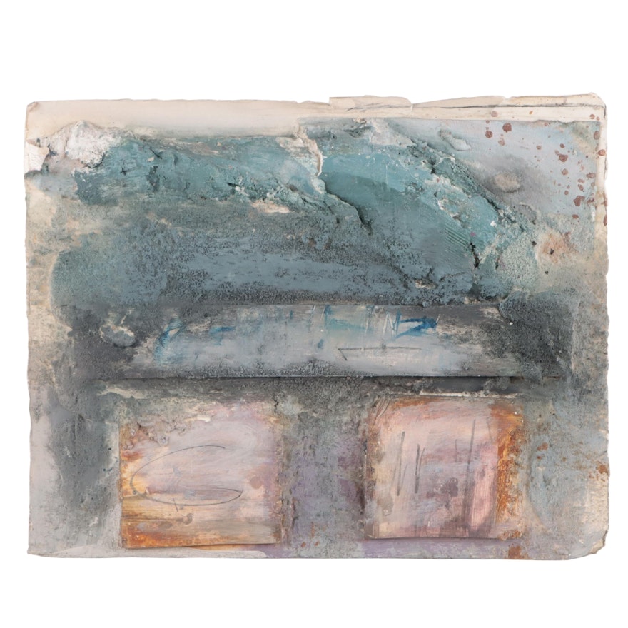Juliet Holland Mixed Media Painting "Forzivia #26," 1992 - 1994