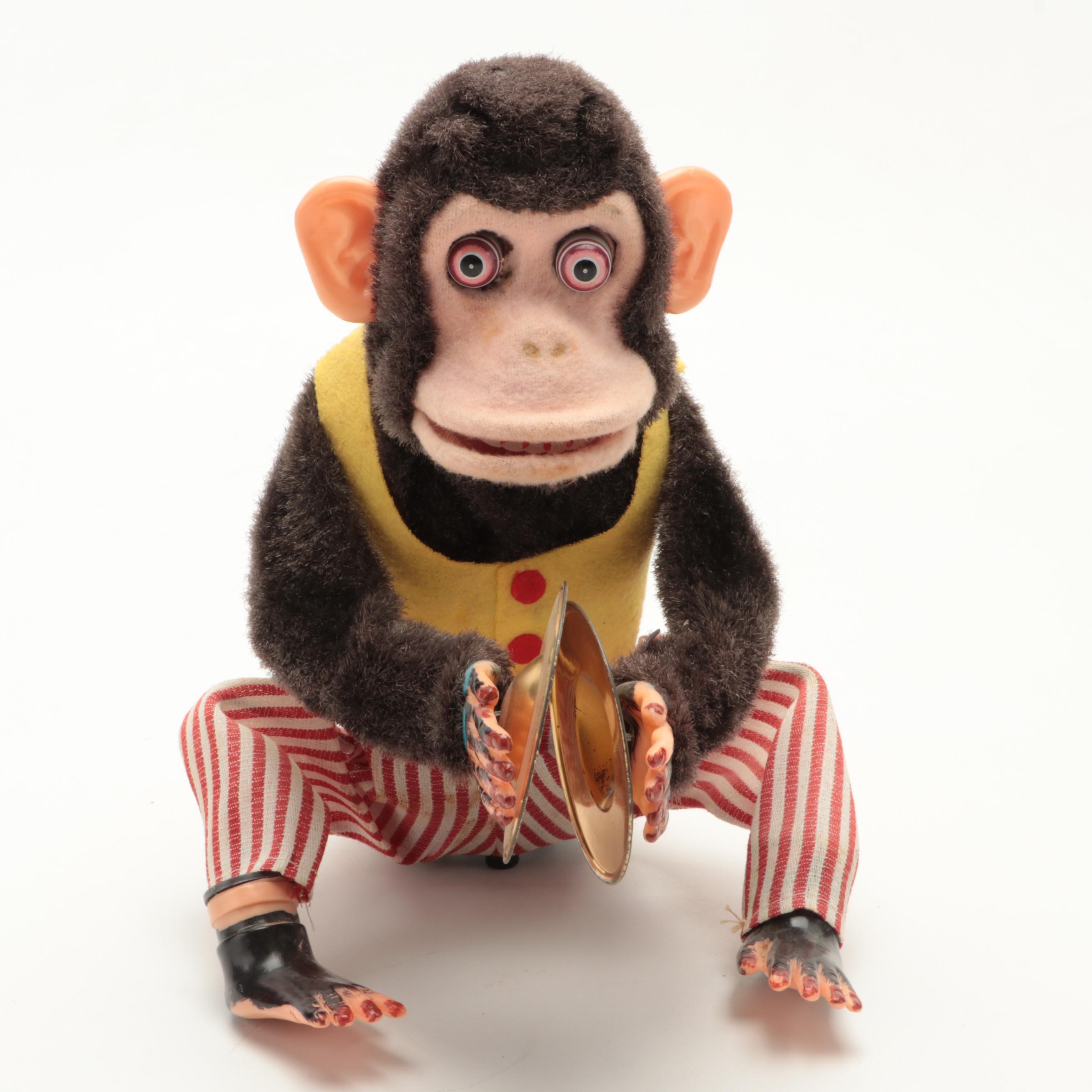 C.K "Musical Jolly Chimp" Battery Operated Cymbal Monkey Toy EBTH