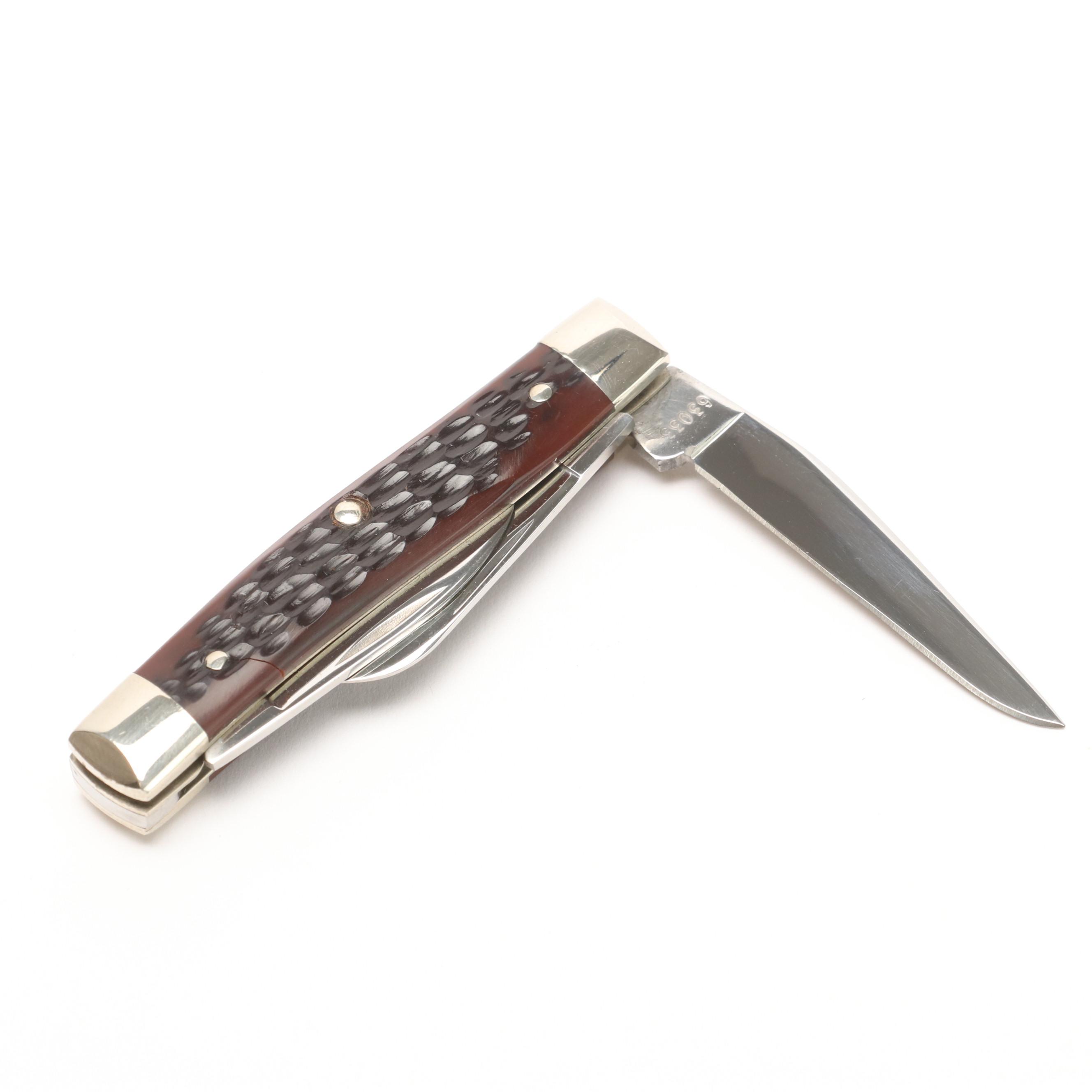 Case Folding Knife Collection with Storage Case, Mid/Late 20th and 21st