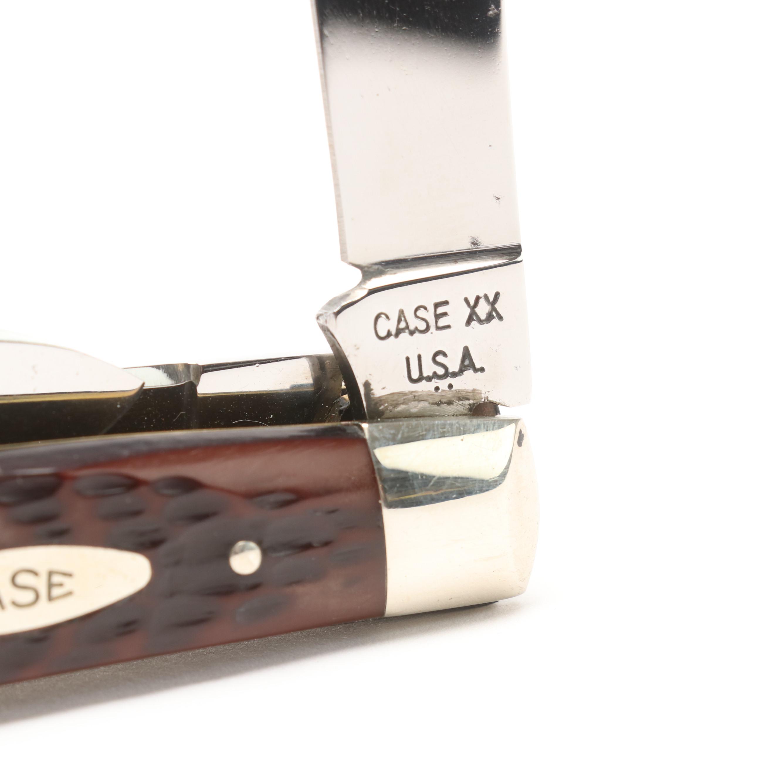 Case Folding Knife Collection with Storage Case, Mid/Late 20th and 21st