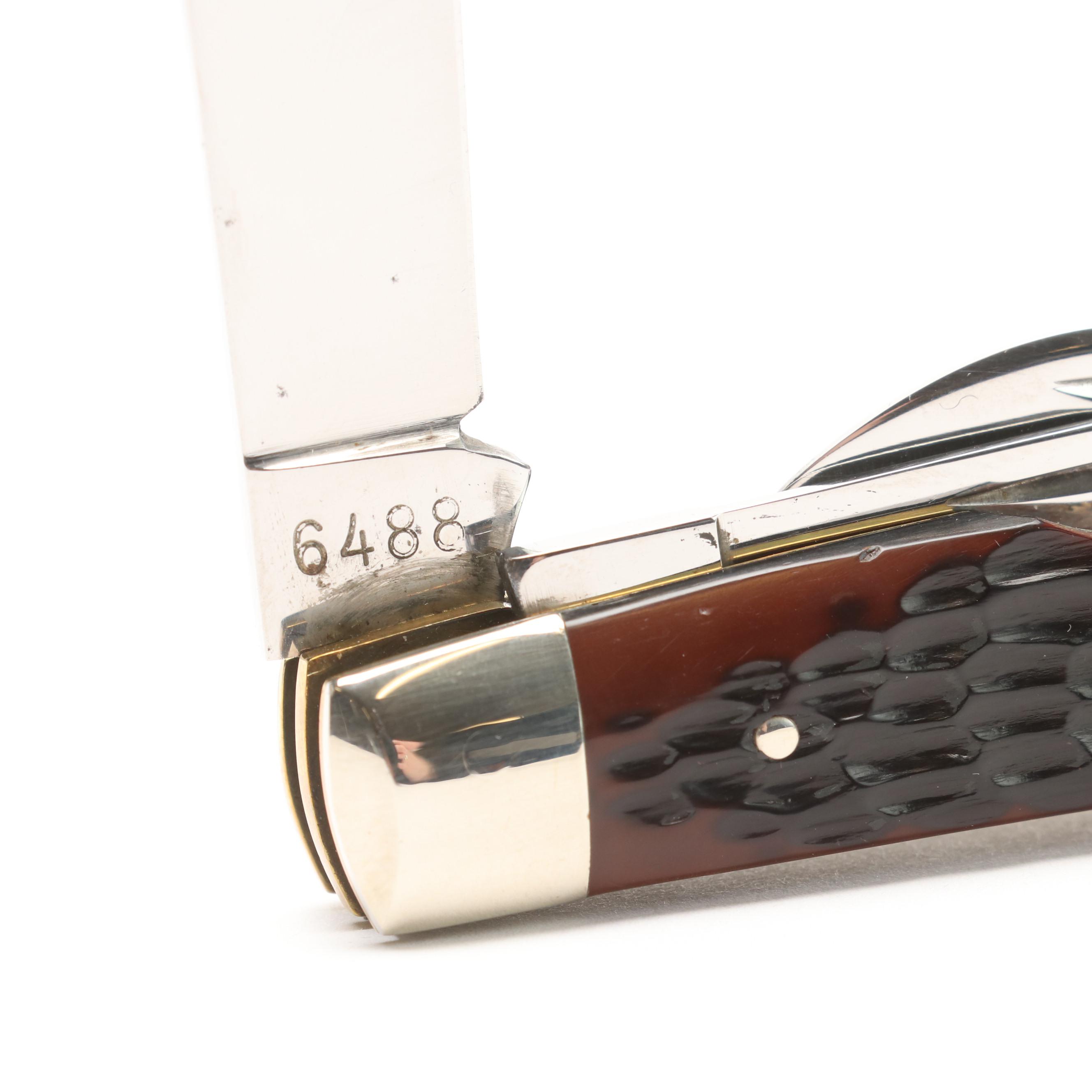 Case Folding Knife Collection with Storage Case, Mid/Late 20th and 21st