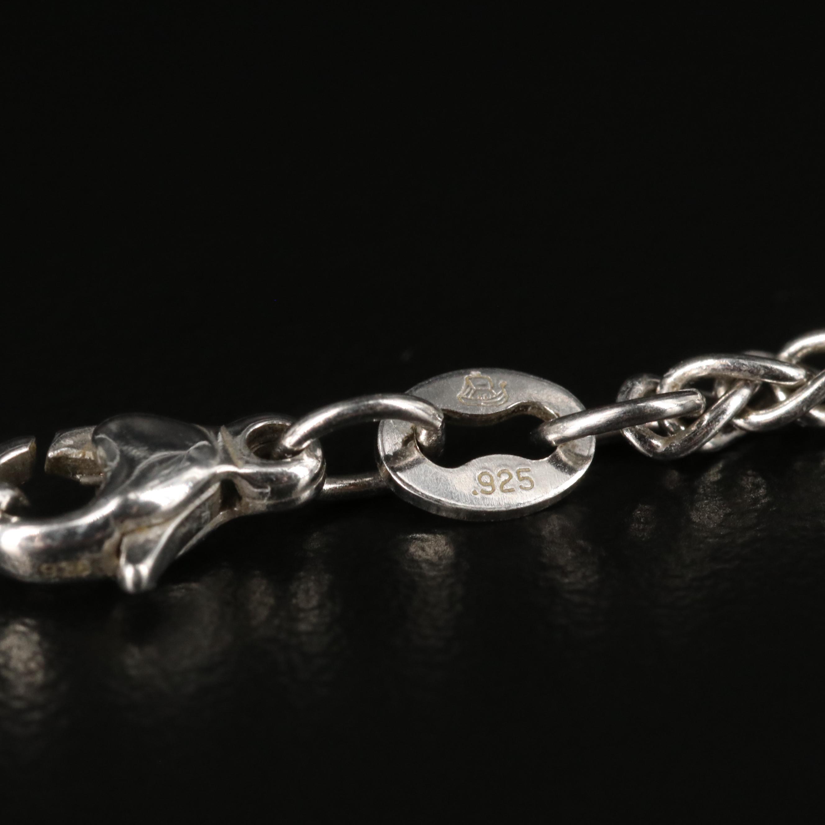 James Avery "Mother's Love" Sterling Heart Necklace EBTH