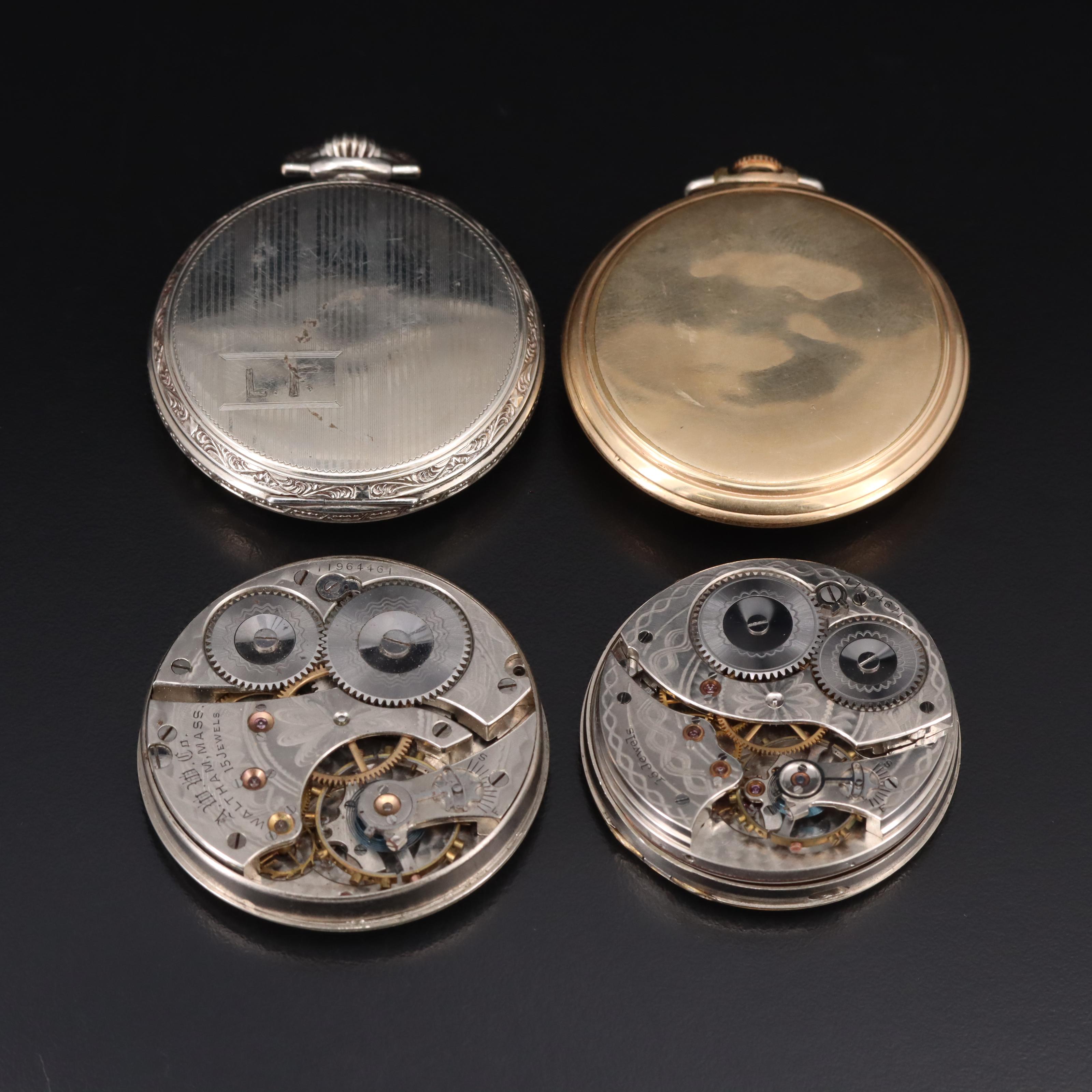 Antique Waltham Pocket Watch Movements EBTH