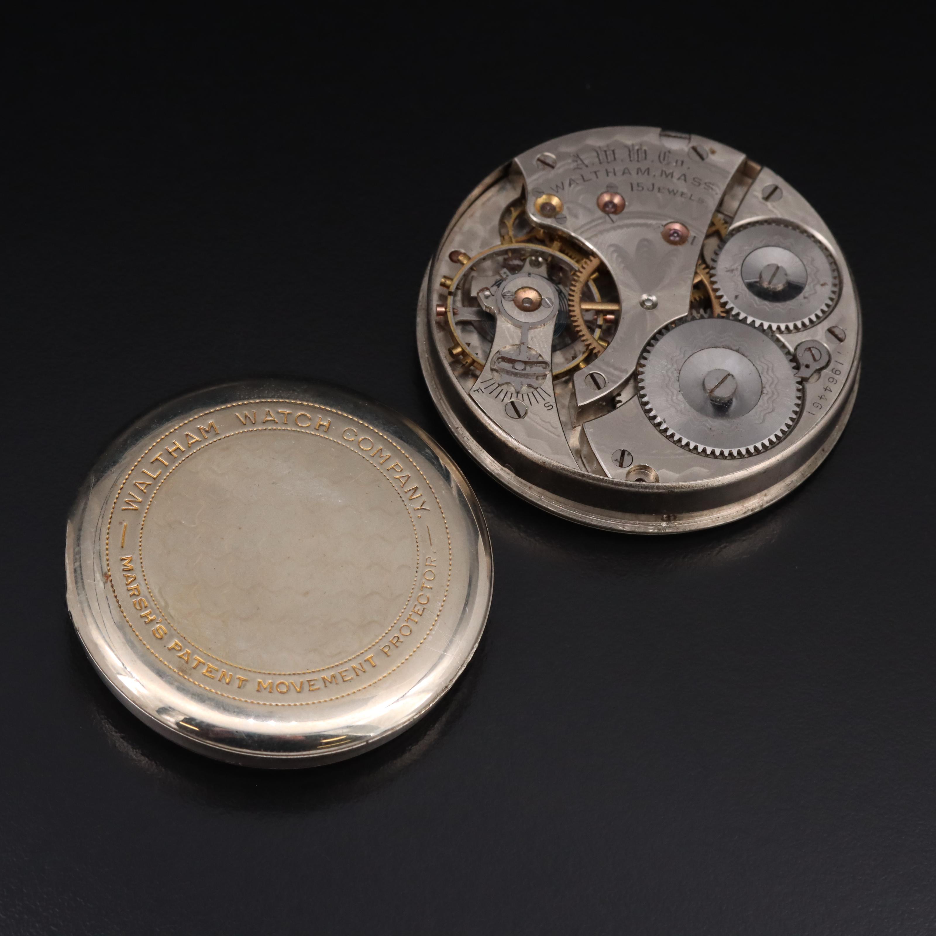 Antique Waltham Pocket Watch Movements EBTH
