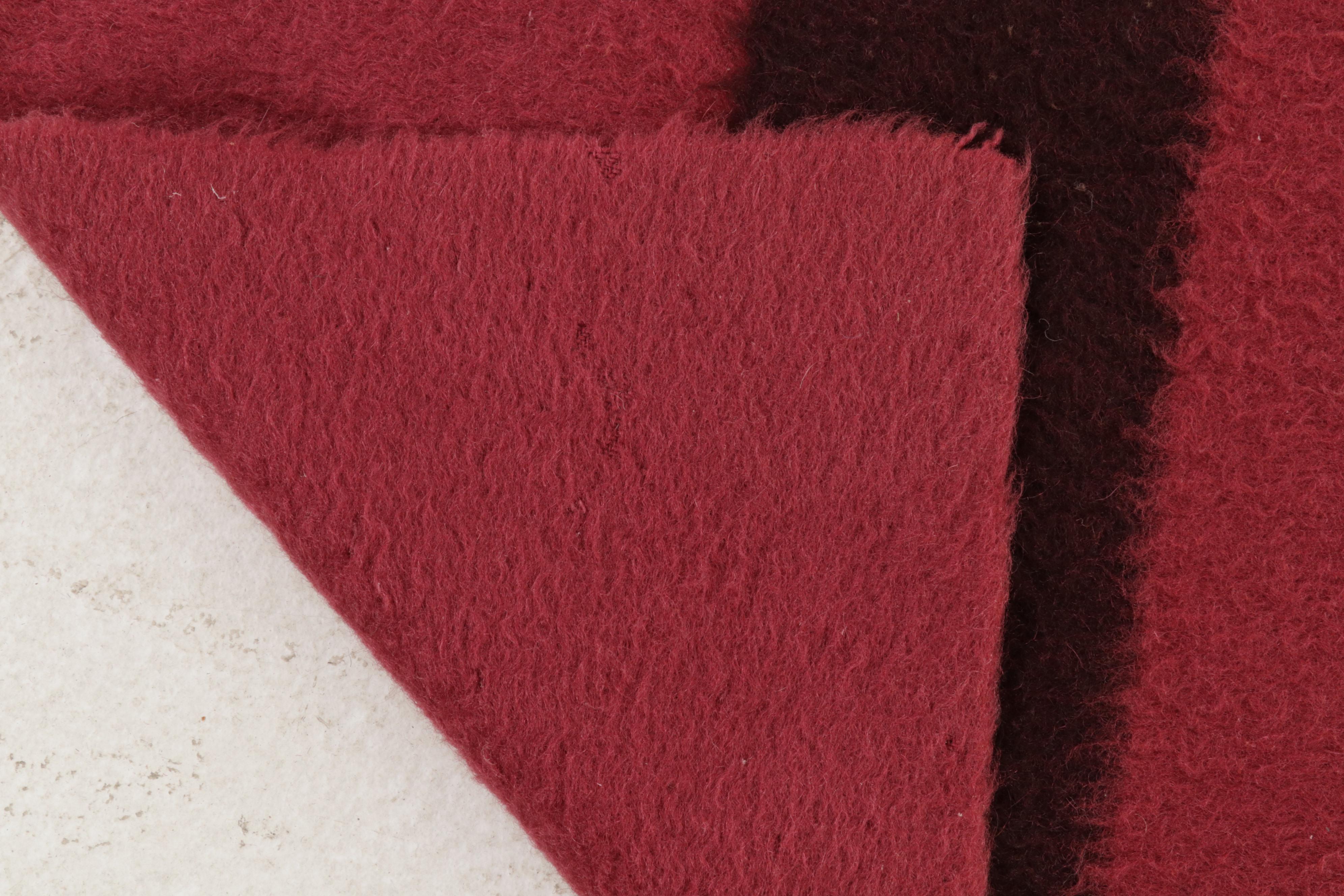 Hudson's Bay Company Four Point Twin Size Red Wool Blanket EBTH