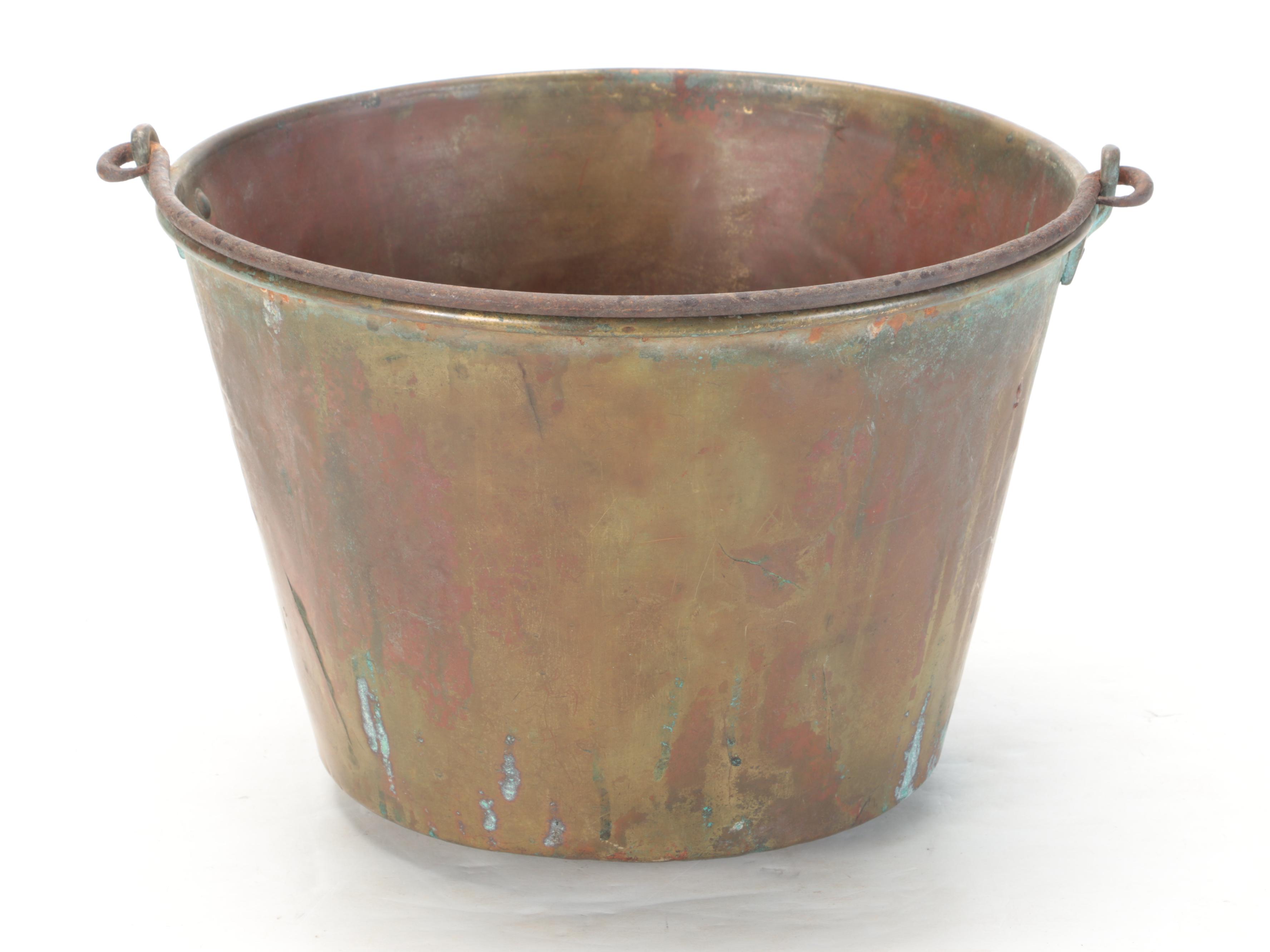 The American Brass Kettle Mfg. Jelly Kettle With Ladle, 20th Century EBTH