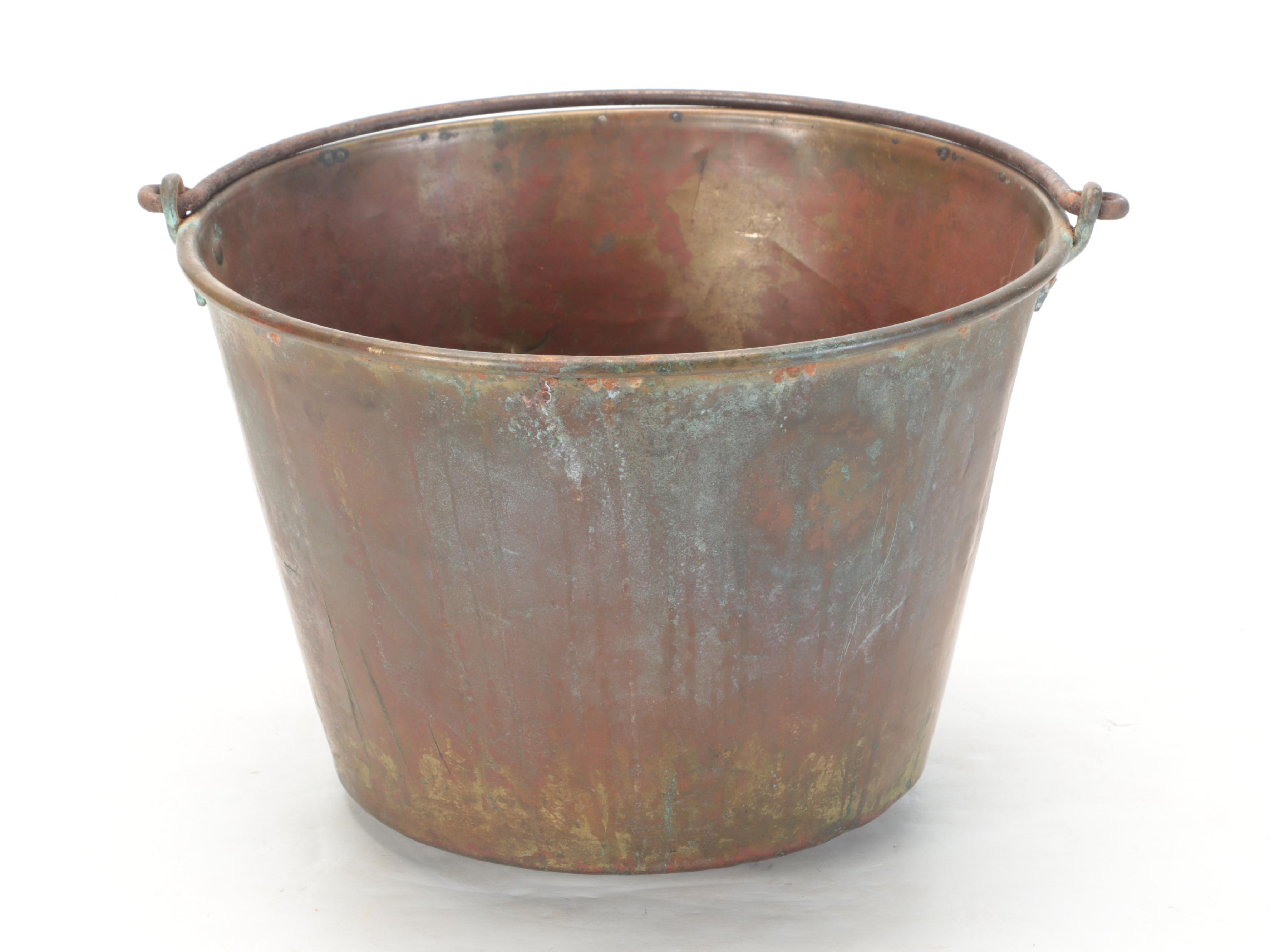 The American Brass Kettle Mfg. Jelly Kettle With Ladle, 20th Century EBTH