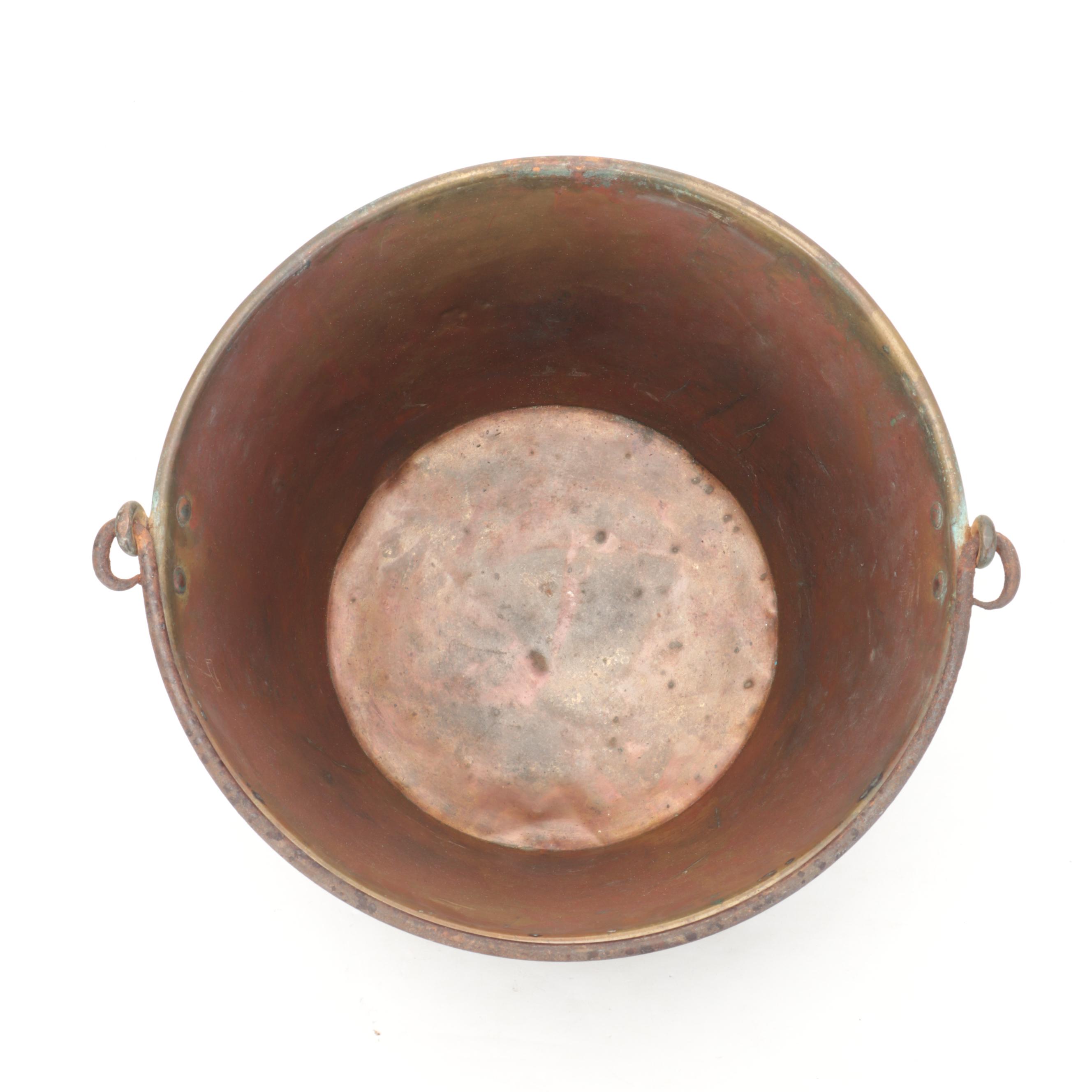 The American Brass Kettle Mfg. Jelly Kettle With Ladle, 20th Century EBTH