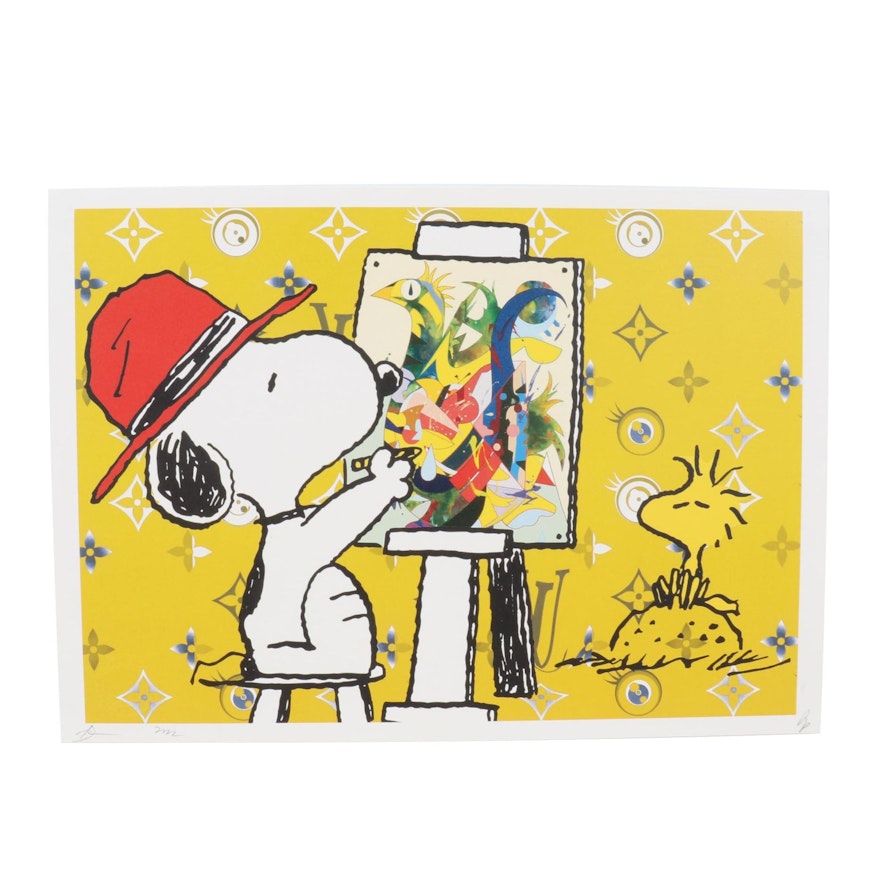 Death NYC Pop Art Digital Print "Snoopy"
