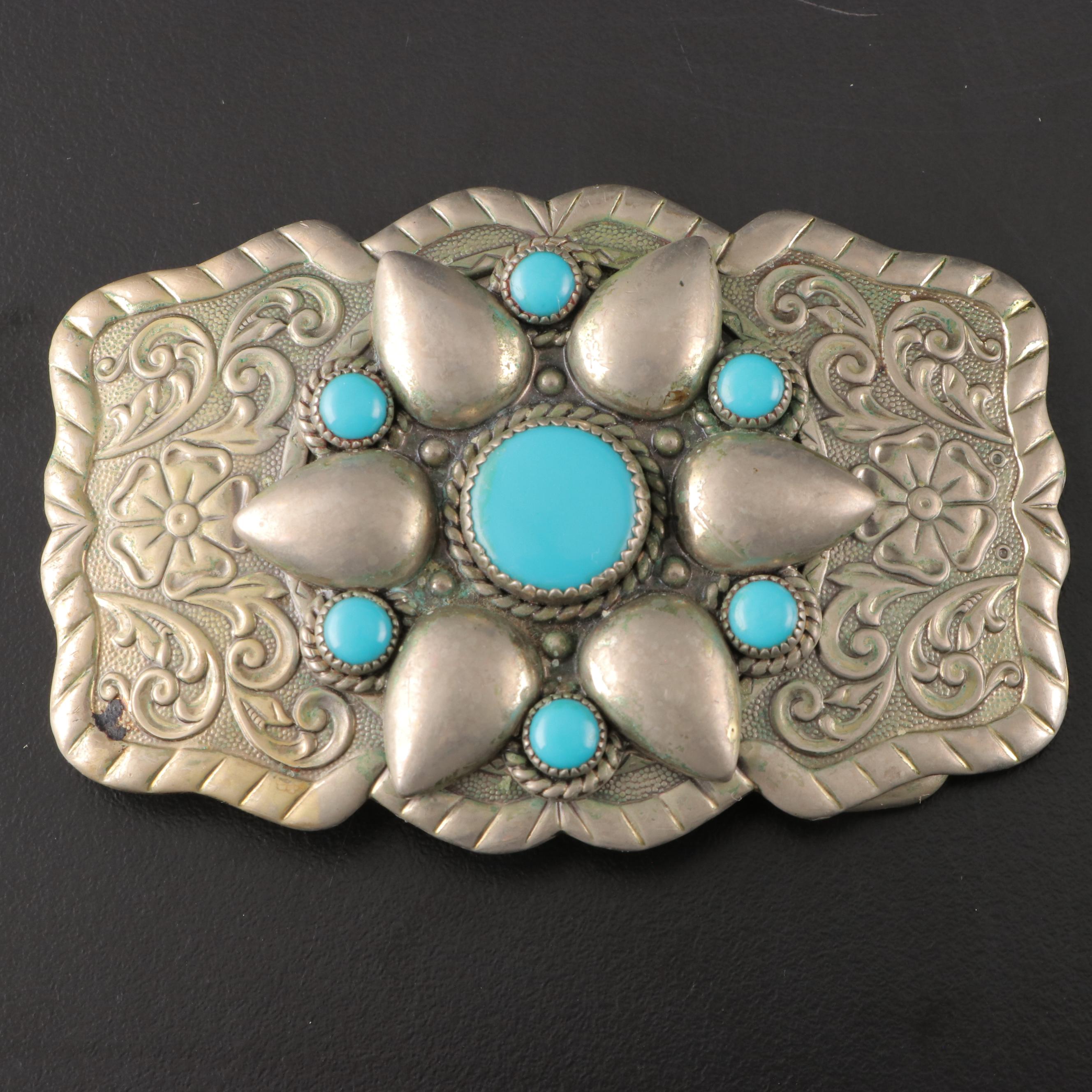 Southwestern Style and Novelty Belt Buckles EBTH