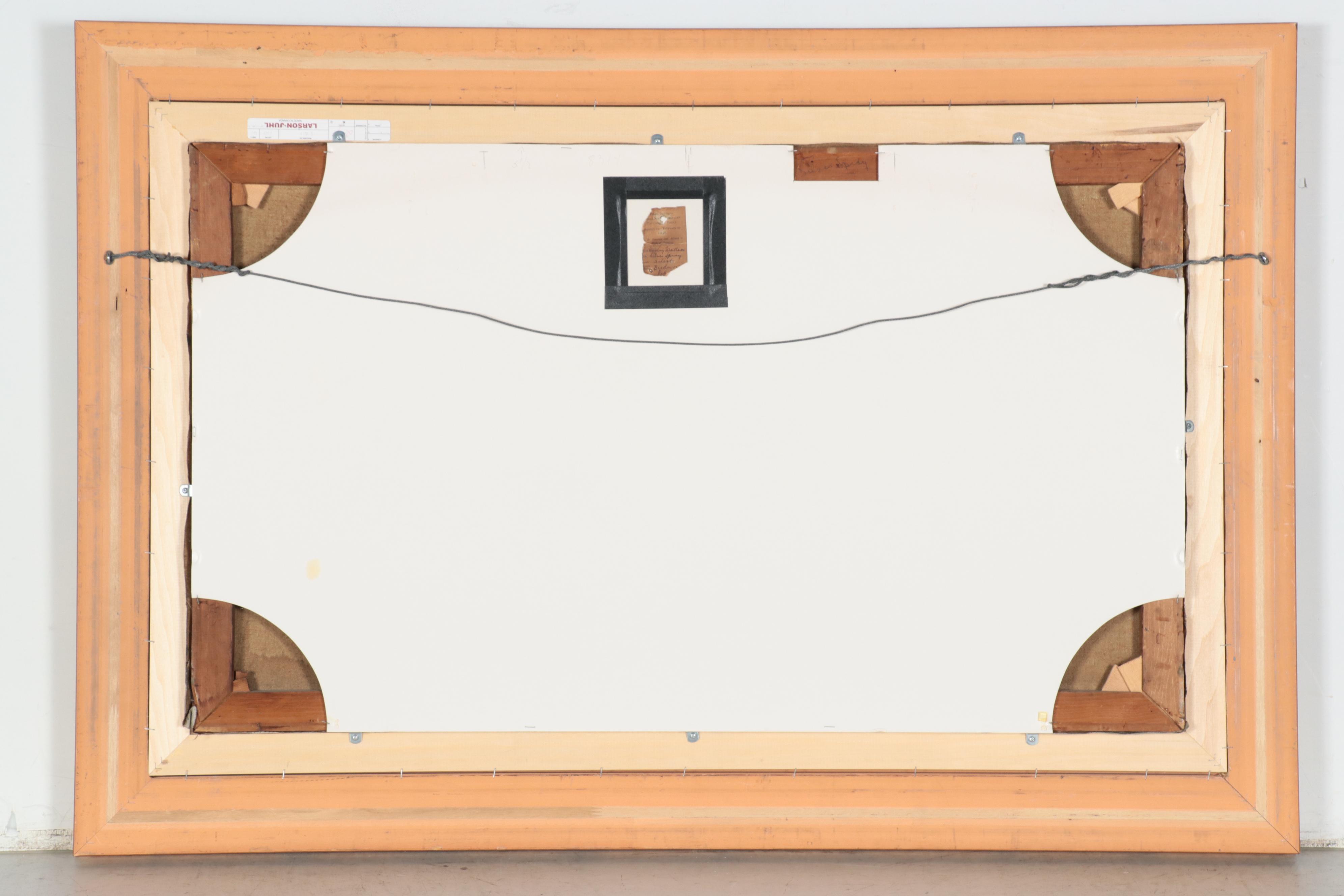 Henry E. Mattson Oil Painting of Seascape "Silver Spray" EBTH