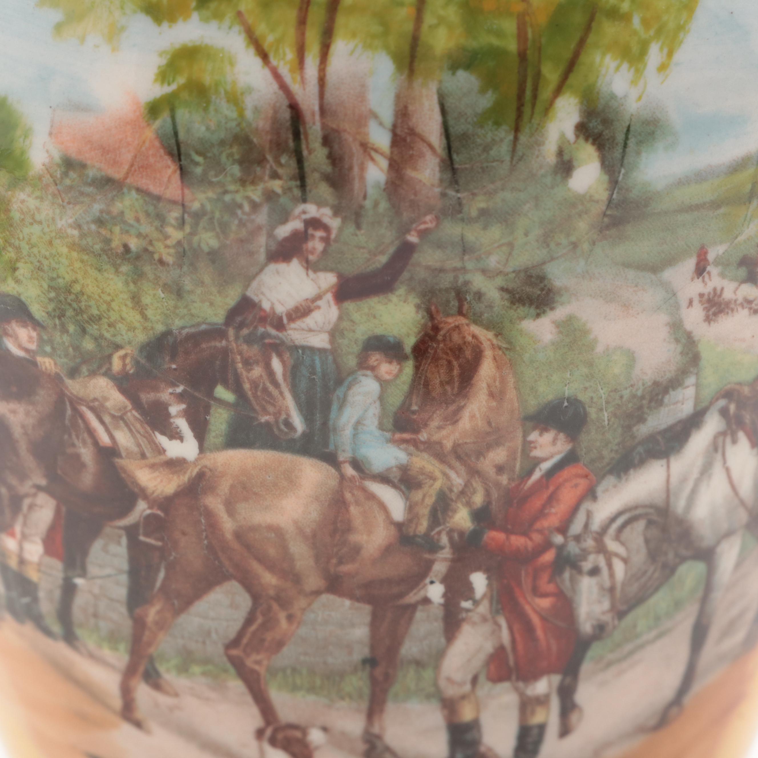 Wardle England Pottery Pitcher with German Zell Pitcher and Toby