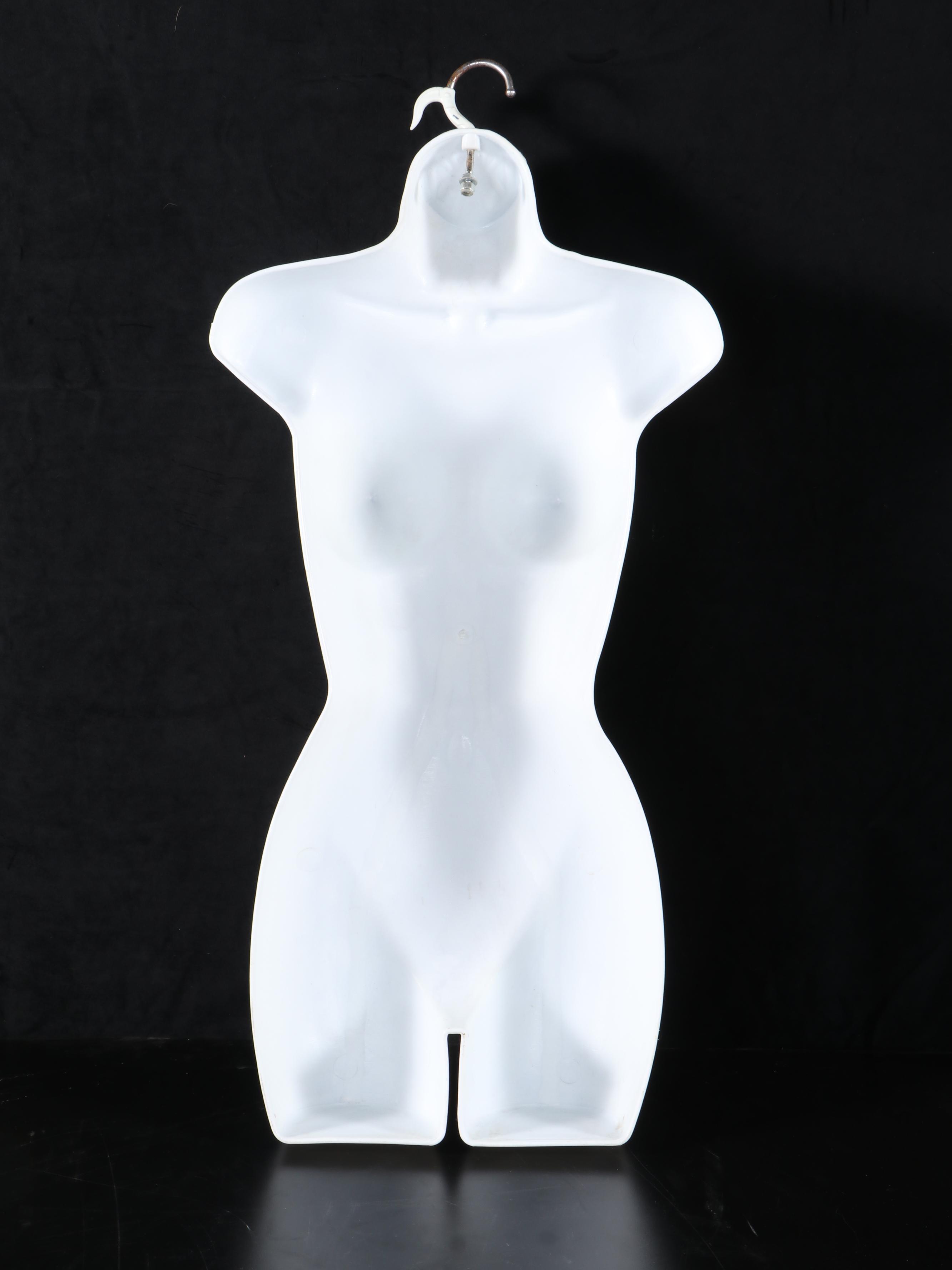 Ladies Torso Hanging Dress Form EBTH