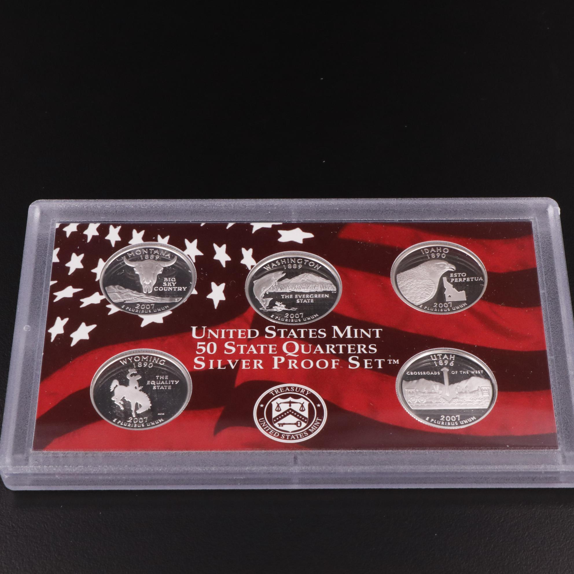 Three Different U.S. Mint Silver Proof Sets EBTH