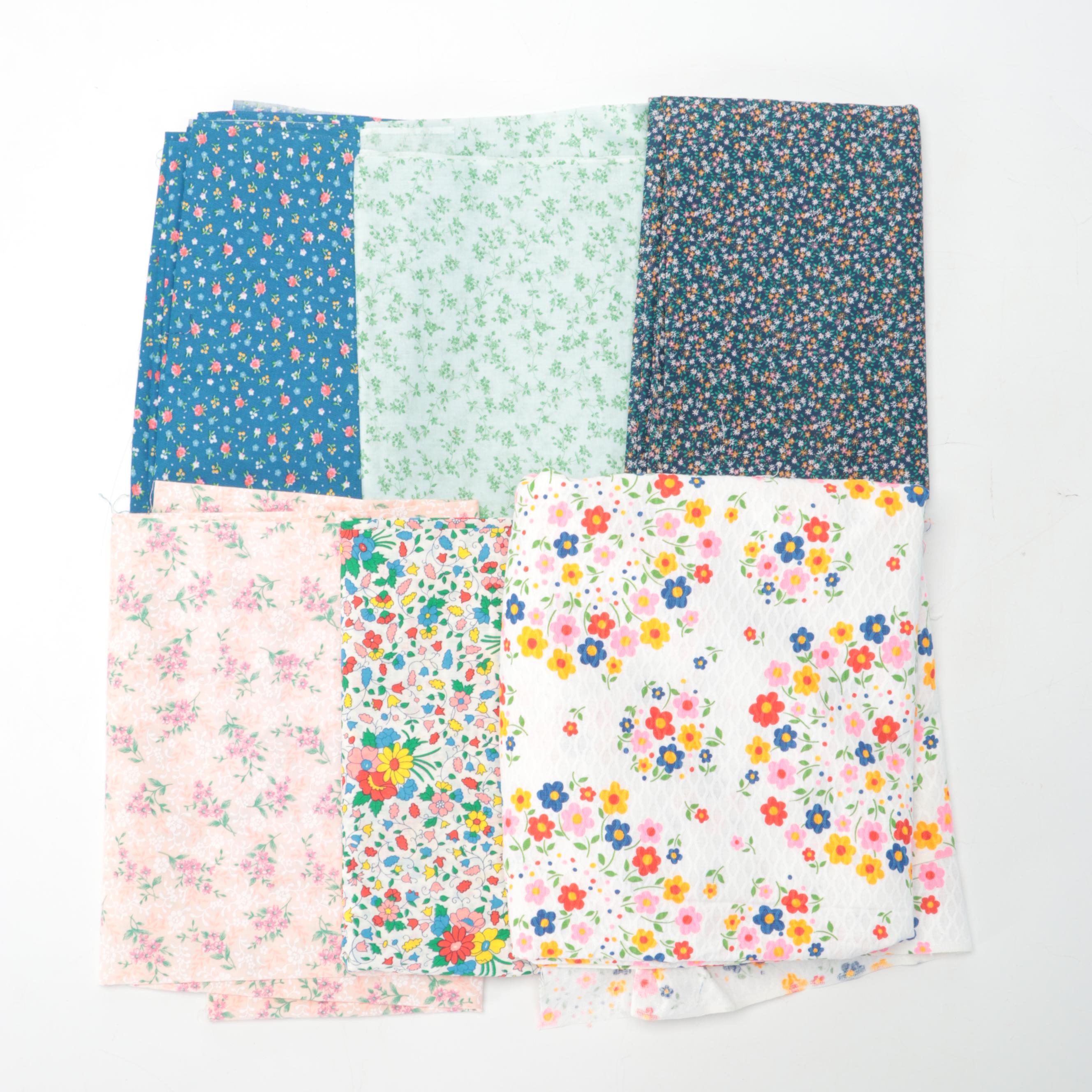 Quilt Squares and Fabric Remnant Collection EBTH