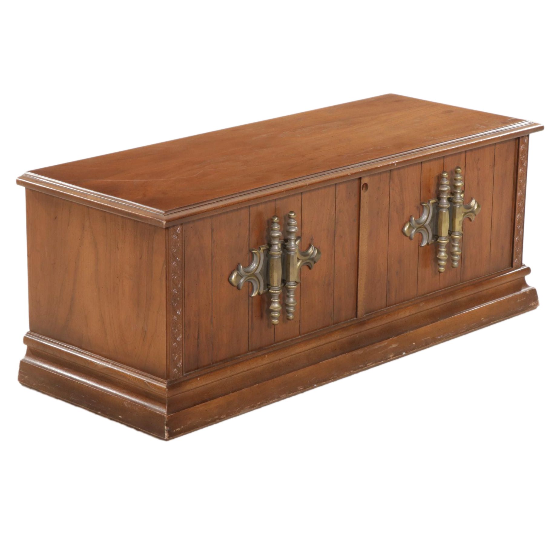 Lane Mediterranean Style "AromaTite" Cedar Blanket Chest, circa 1970